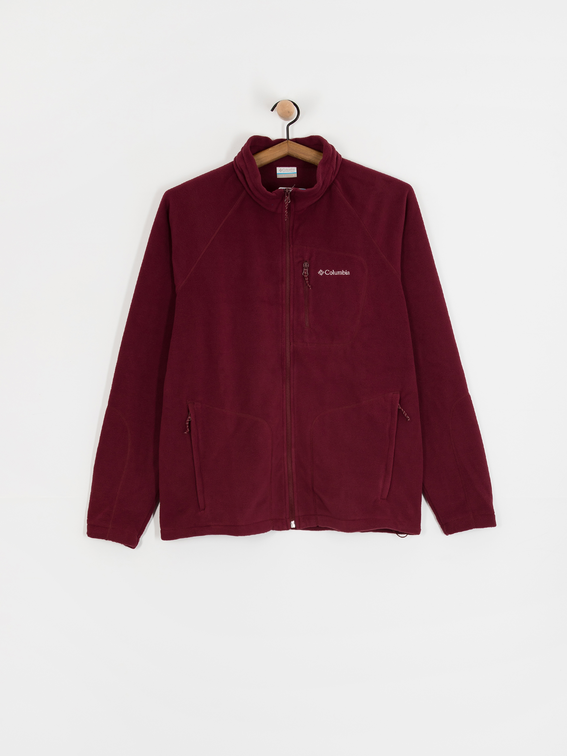 Męski Polar Columbia Fast Trek II Full Zip (rich wine)