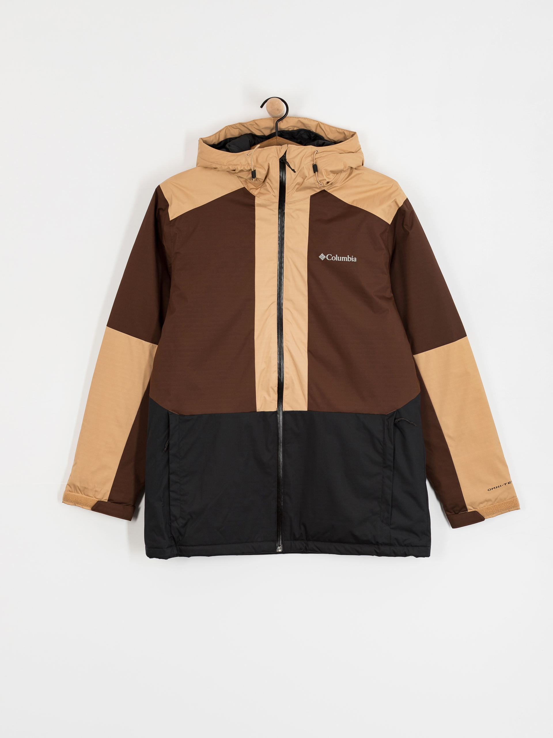 Kurtka Columbia Point Park II Insulated (black/tobacco)