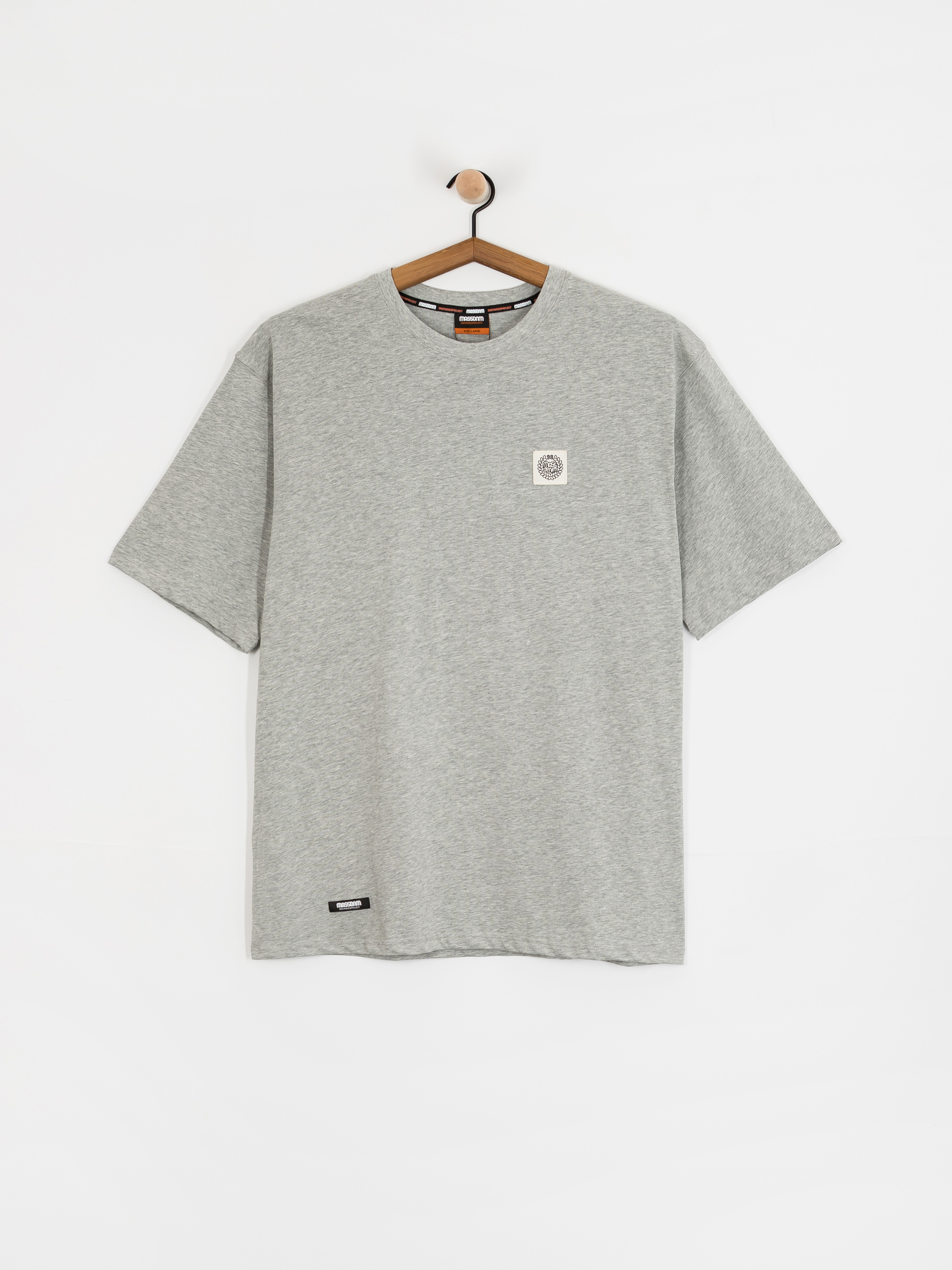 T-shirt MassDnm Patch (light heather grey)