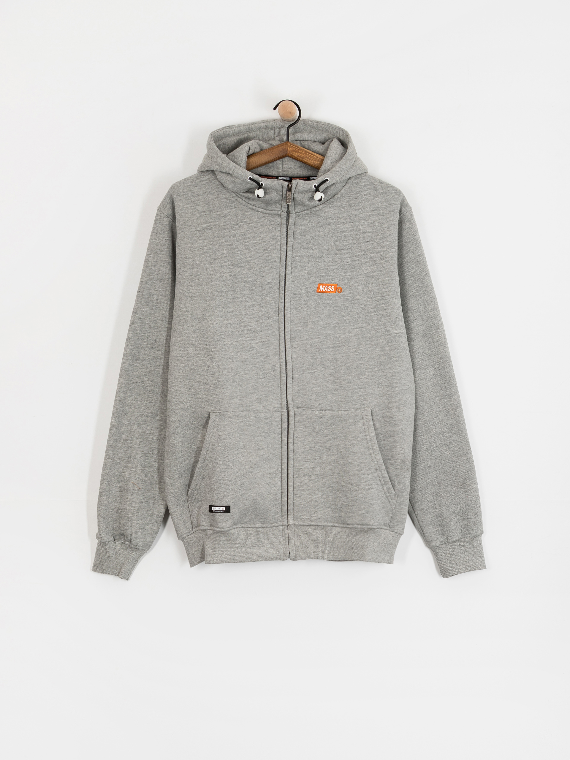 Bluza z kapturem MassDnm Mini Box ZHD (light heather grey)