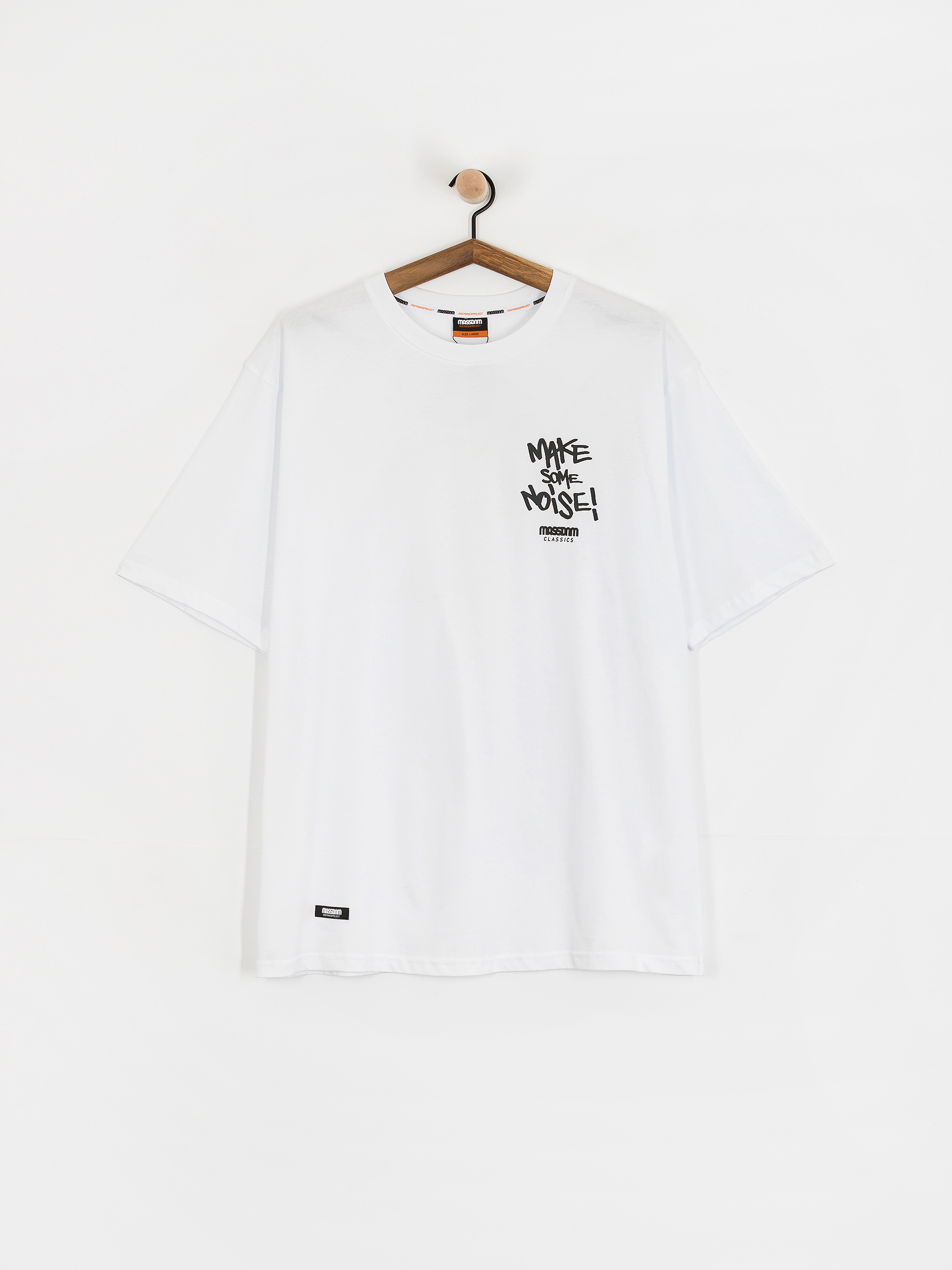 T-shirt MassDnm Noise (white)