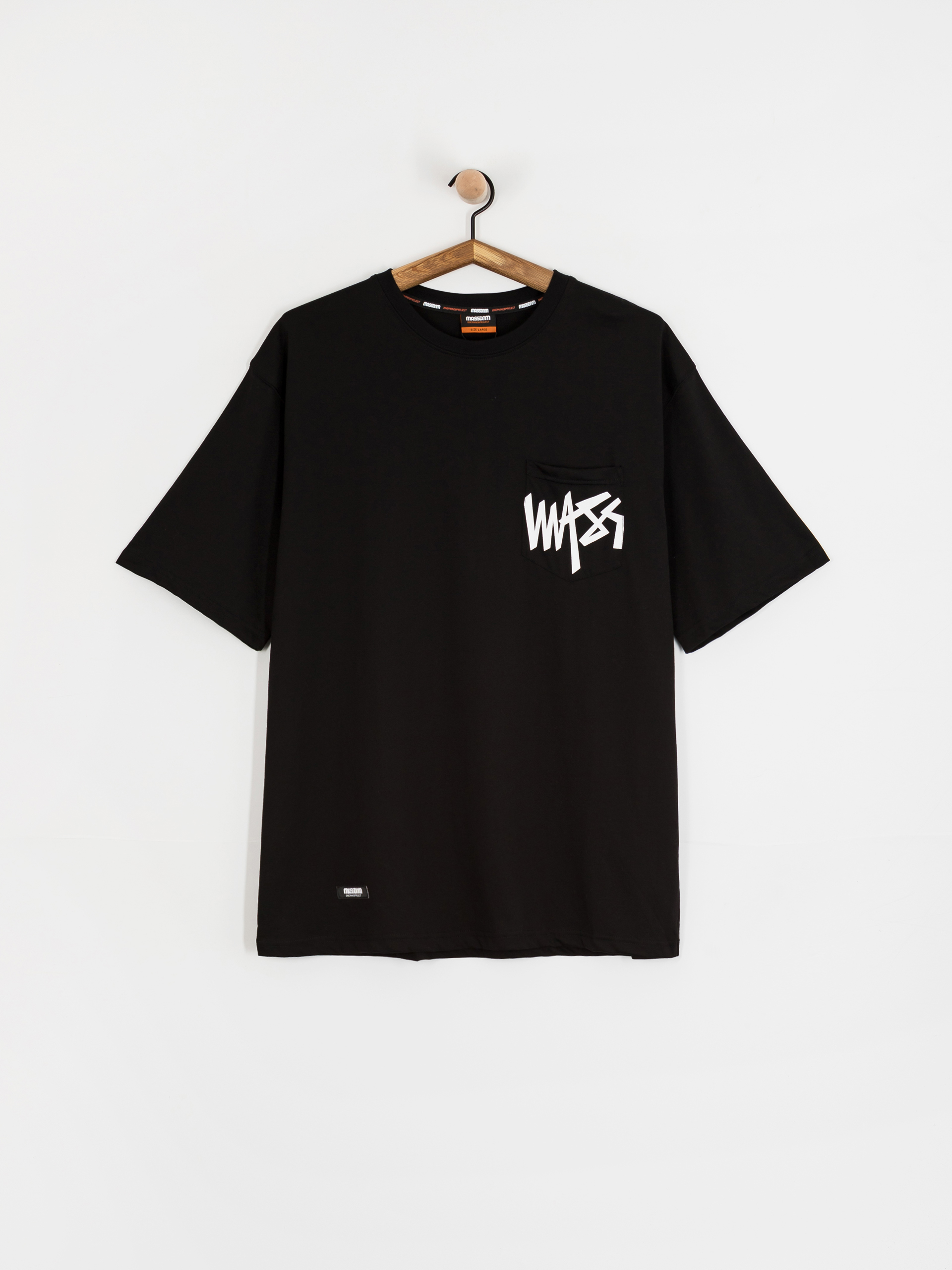 T-shirt MassDnm Pocket Sign (black)