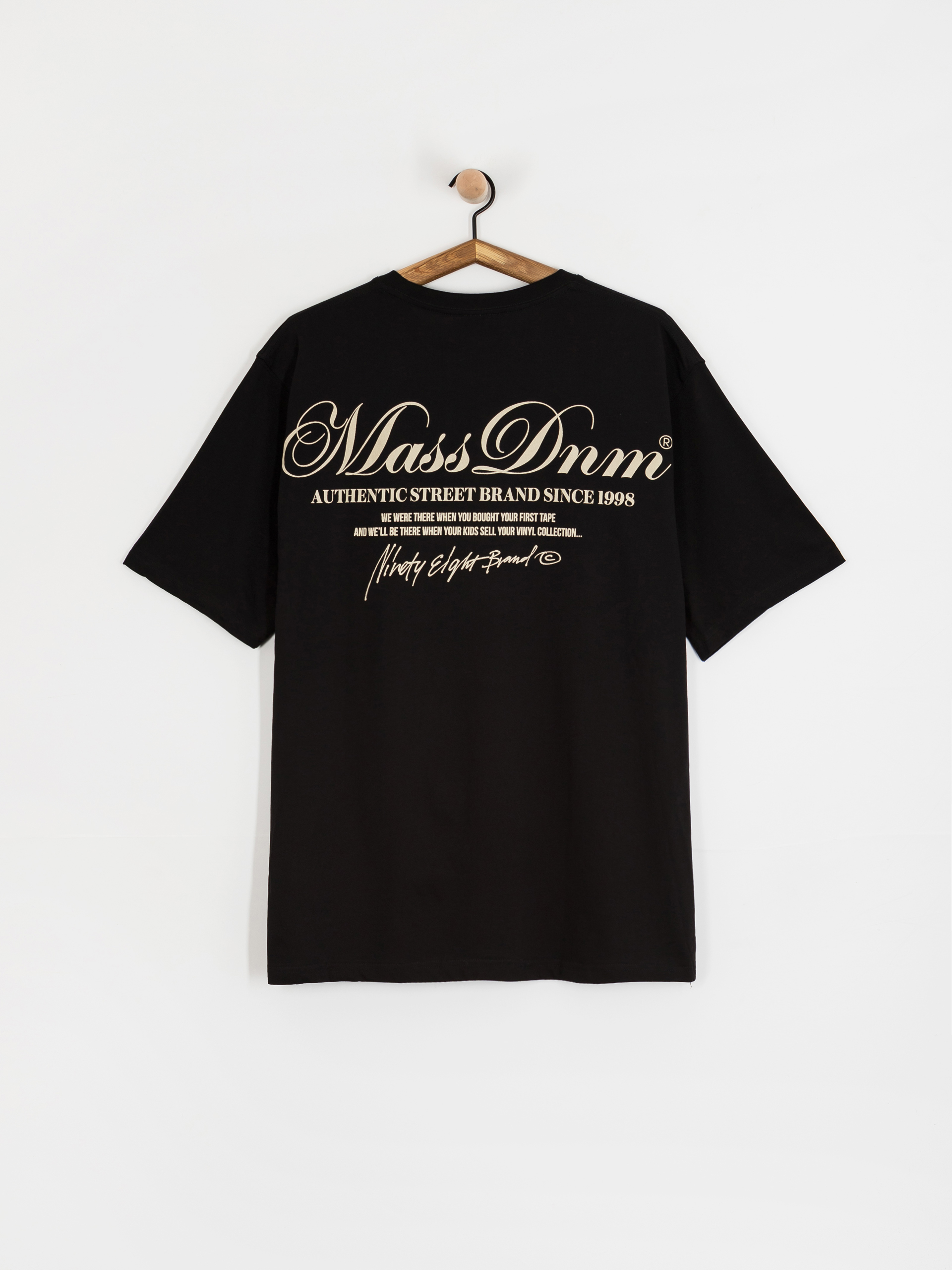 T-shirt MassDnm Authentic (black)