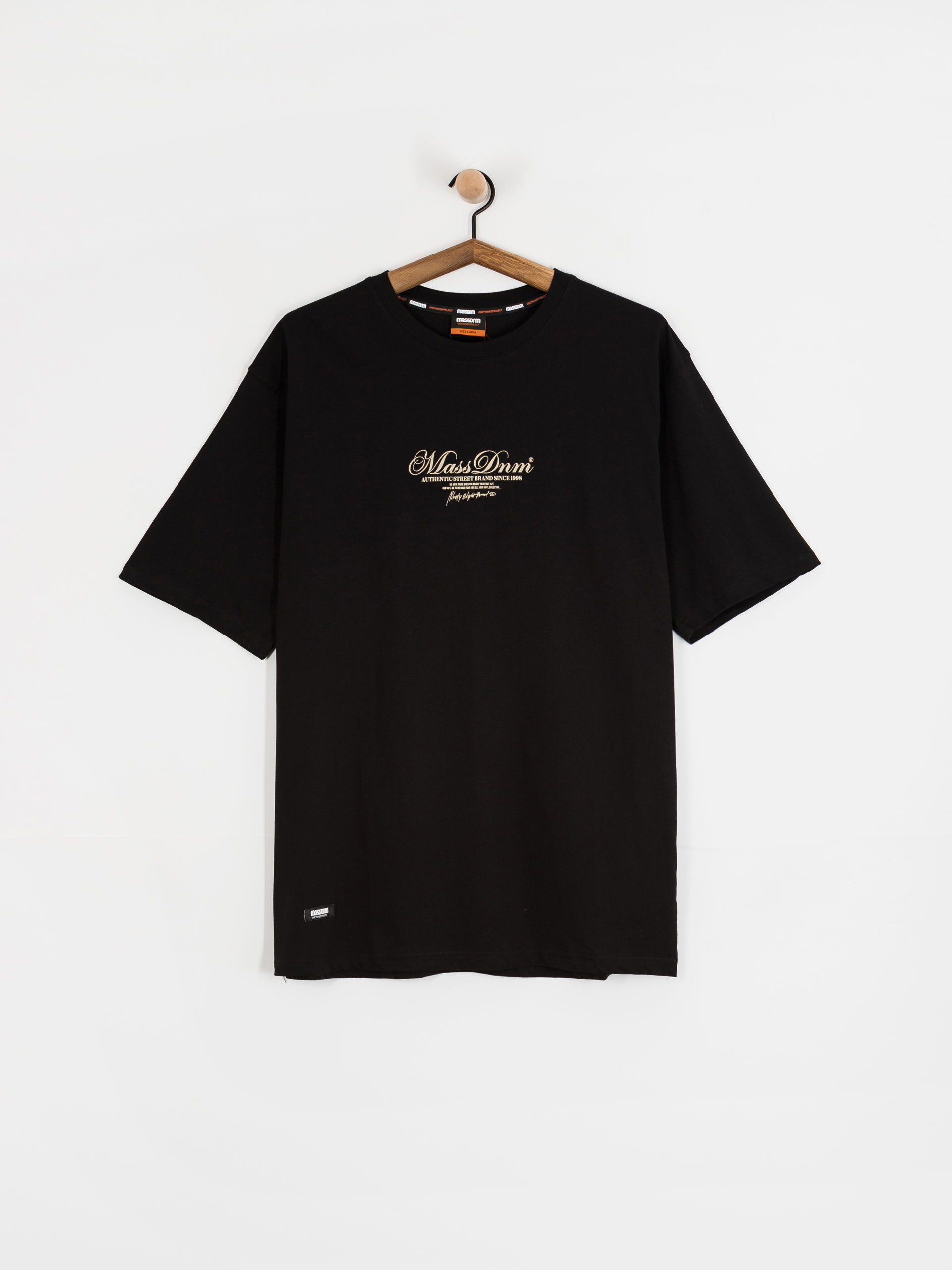 T-shirt MassDnm Authentic (black)
