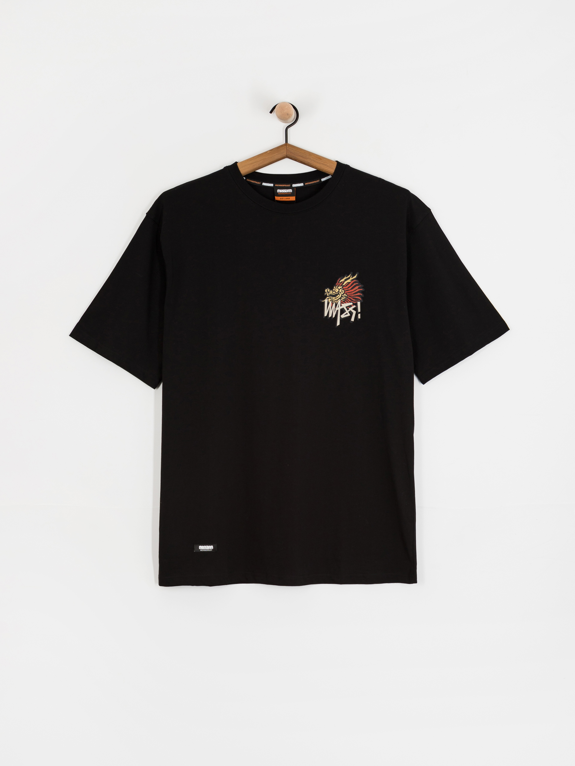 T-shirt MassDnm Dragon (black)