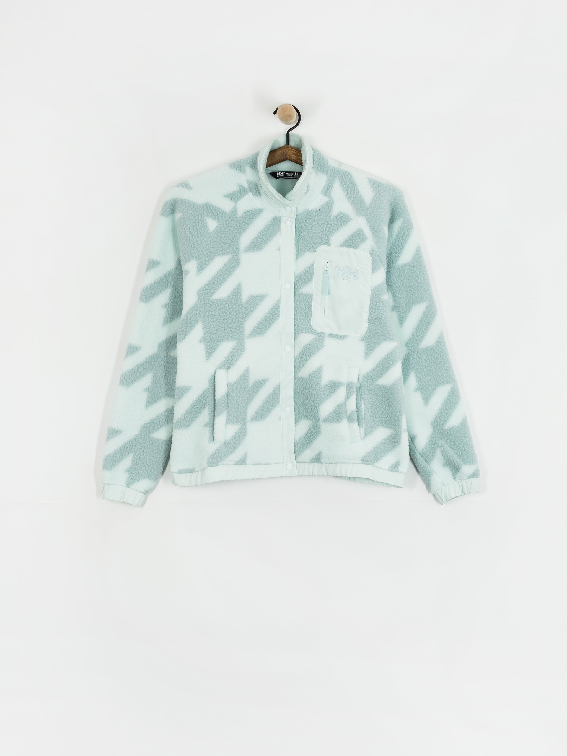 Damski Polar Helly Hansen Imperial Printed Pile Snap (icicle houndstooth aop)