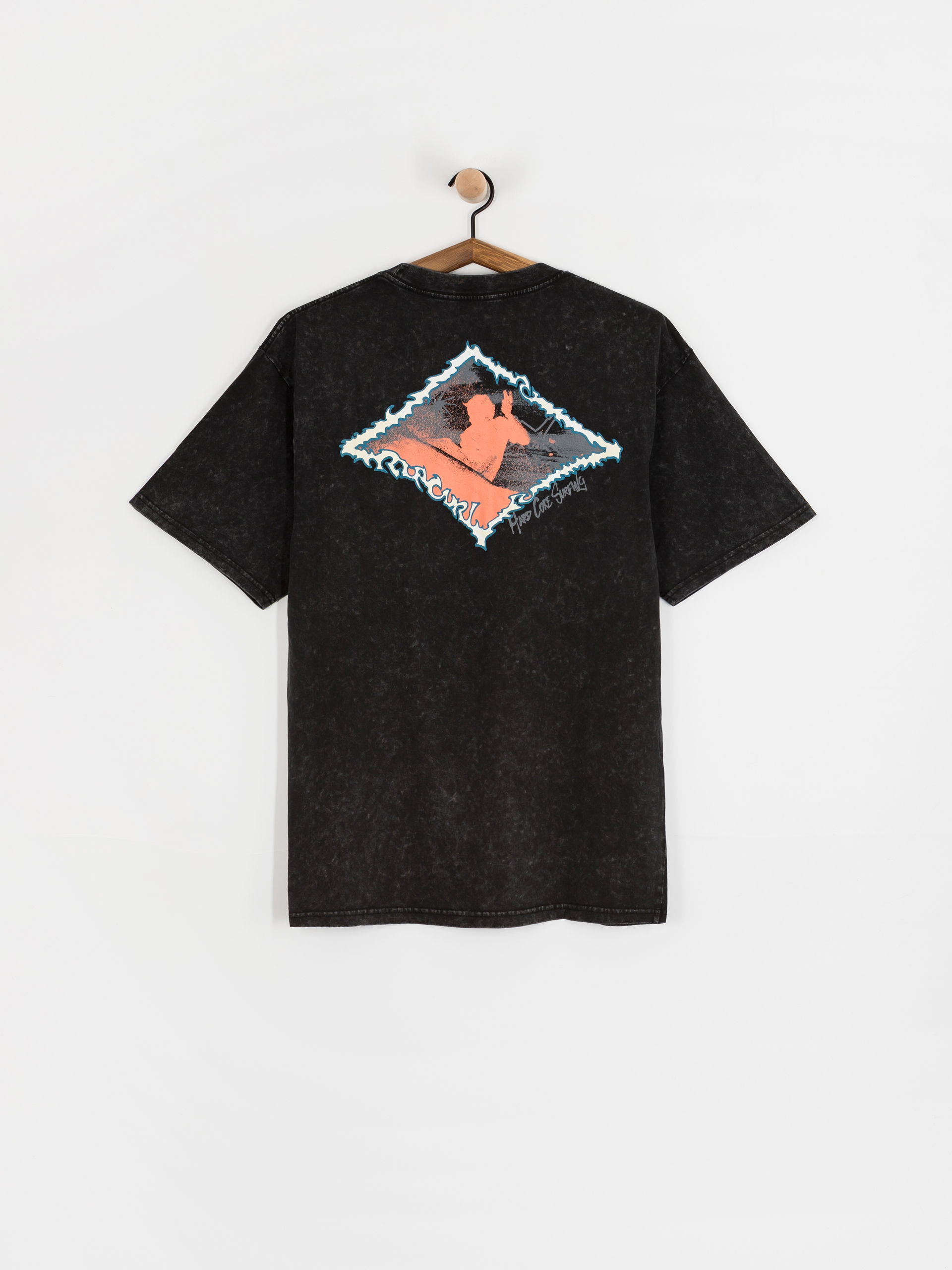 T-shirt Rip Curl Raw Energy Thrash (black)