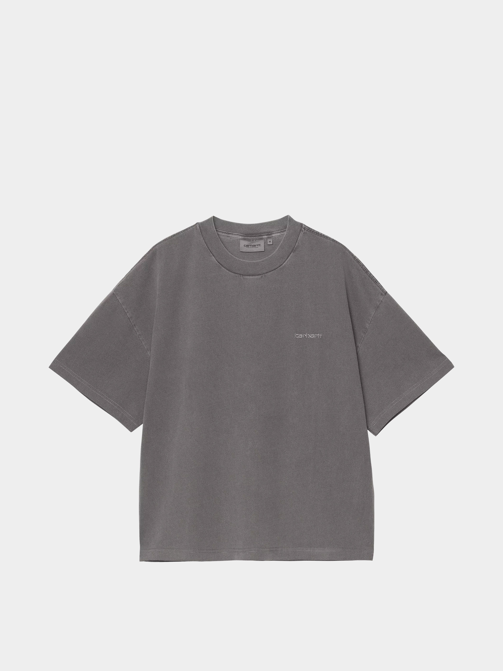 T-shirt Carhartt WIP Benton (graphite/garment dyed)