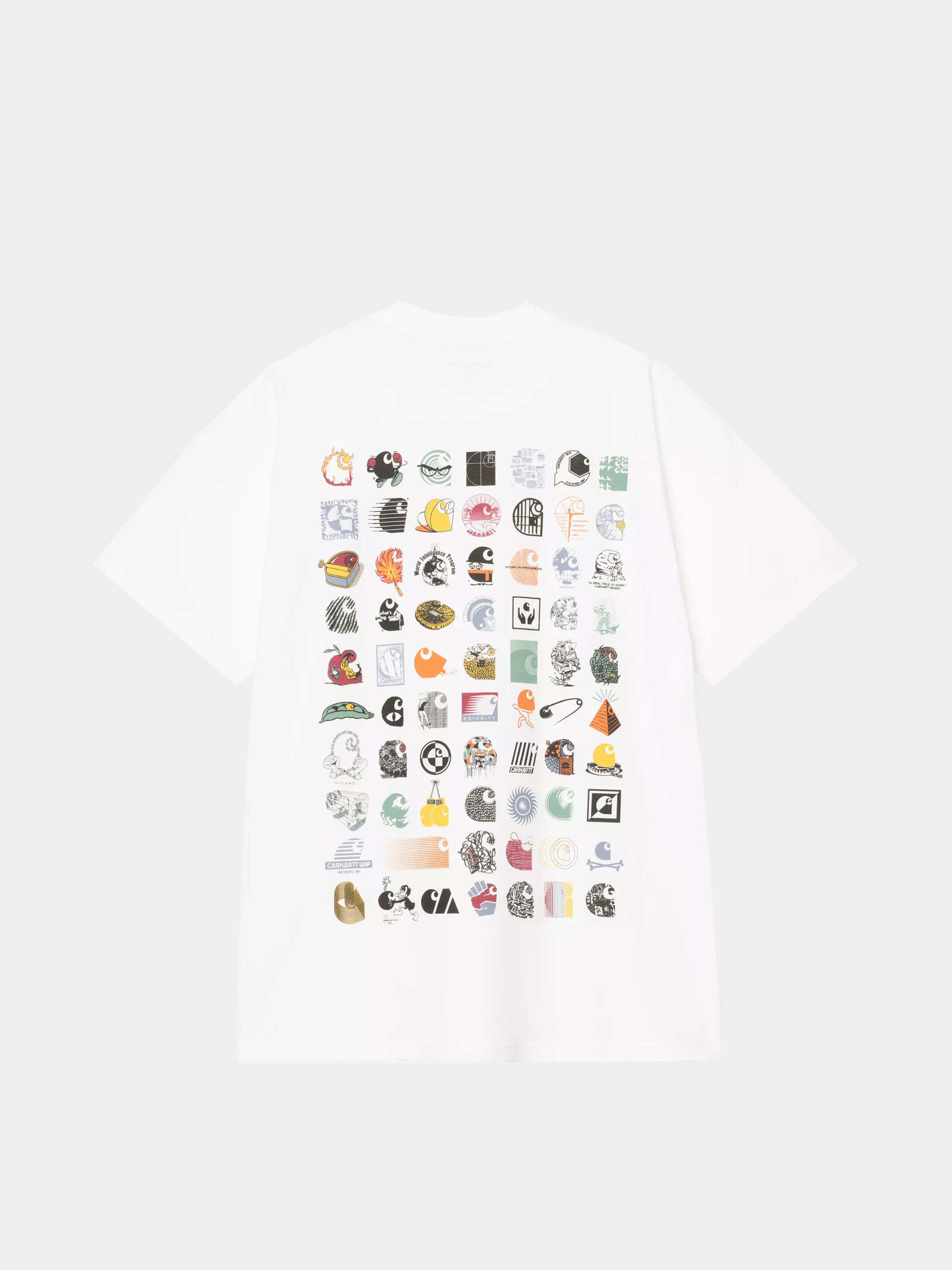 T-shirt Carhartt WIP C Logo Archive (white)