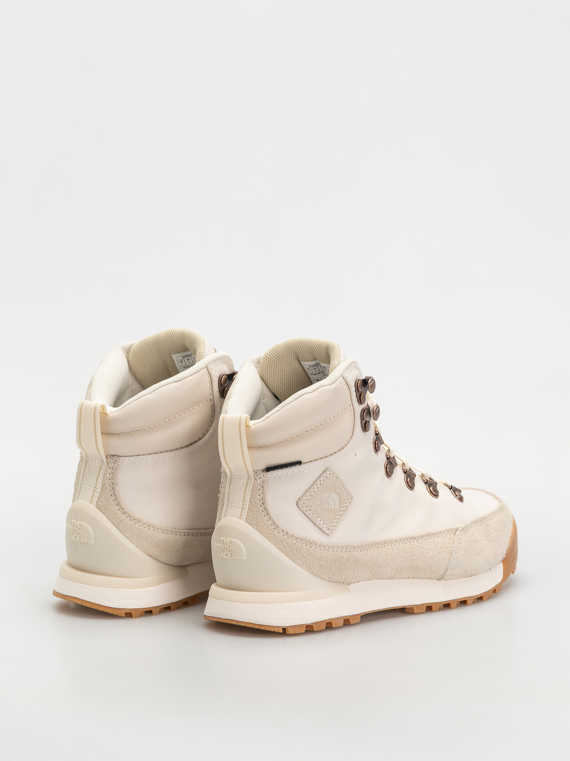 Buty The North Face Back To Berkeley Iv Textile Wp Wmn (white dune/white dune)