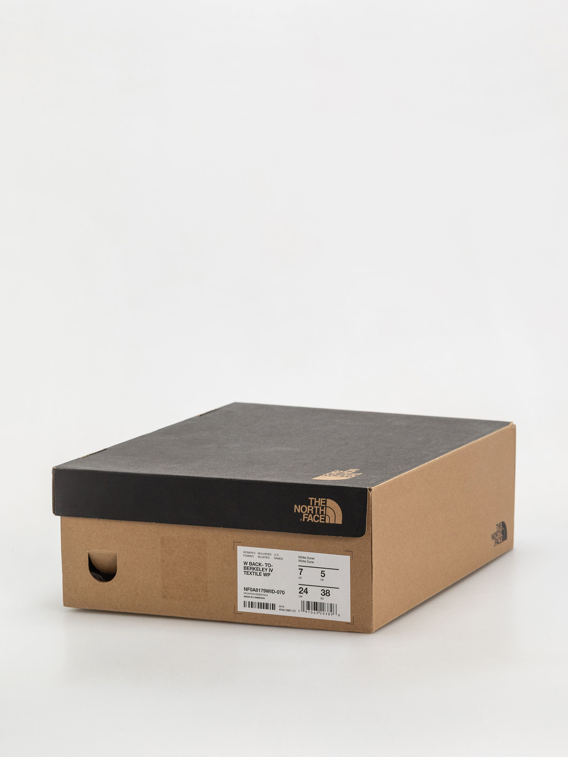 Buty The North Face Back To Berkeley Iv Textile Wp Wmn (white dune/white dune)