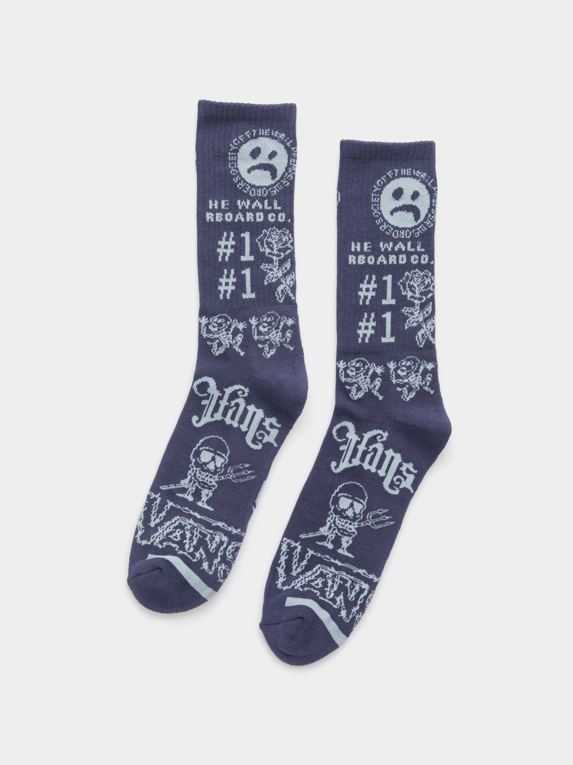 Skarpetki Vans Emory Crew (mountain essentials deep twilight)