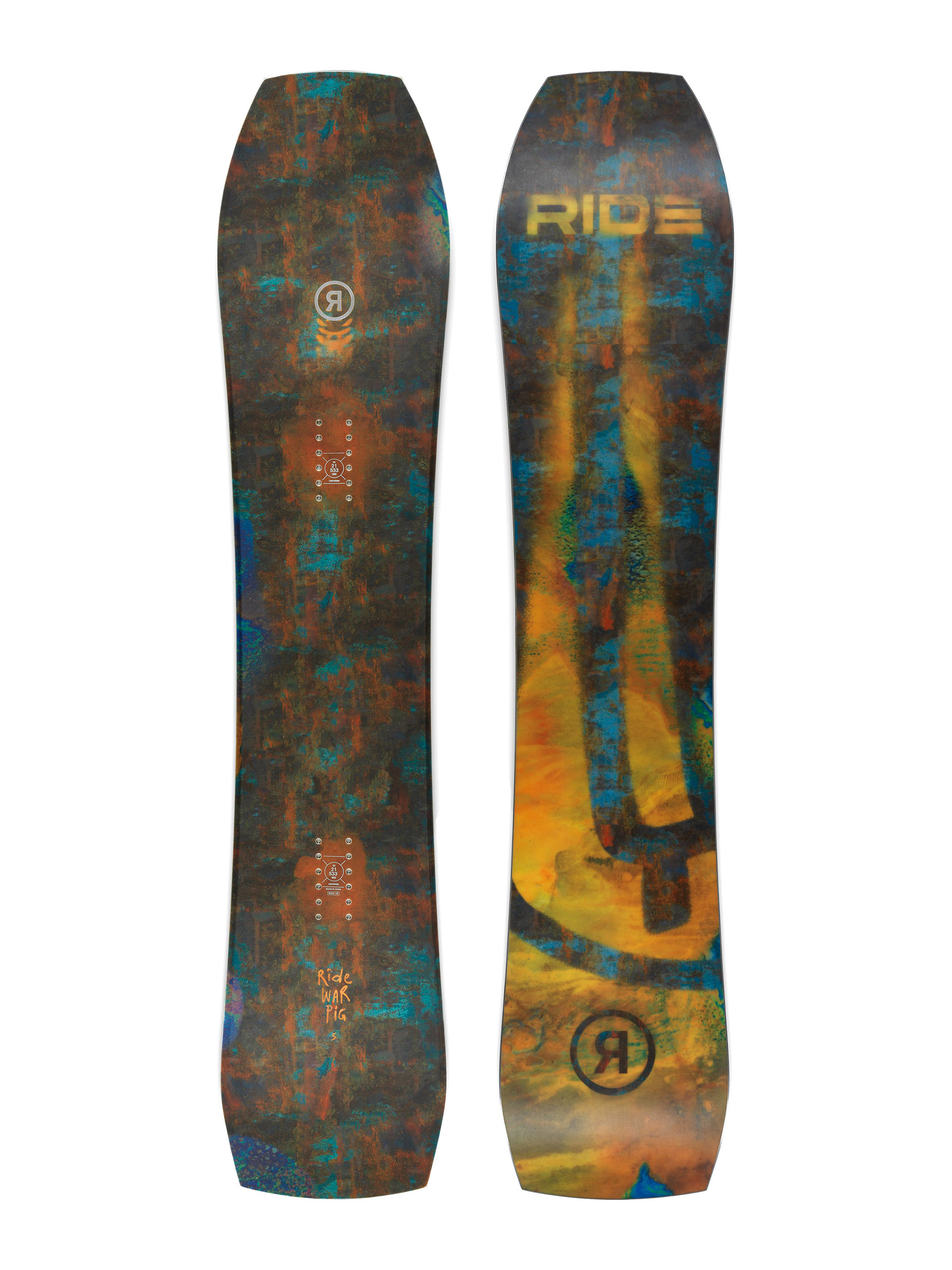 Męska Deska snowboardowa Ride Warpig