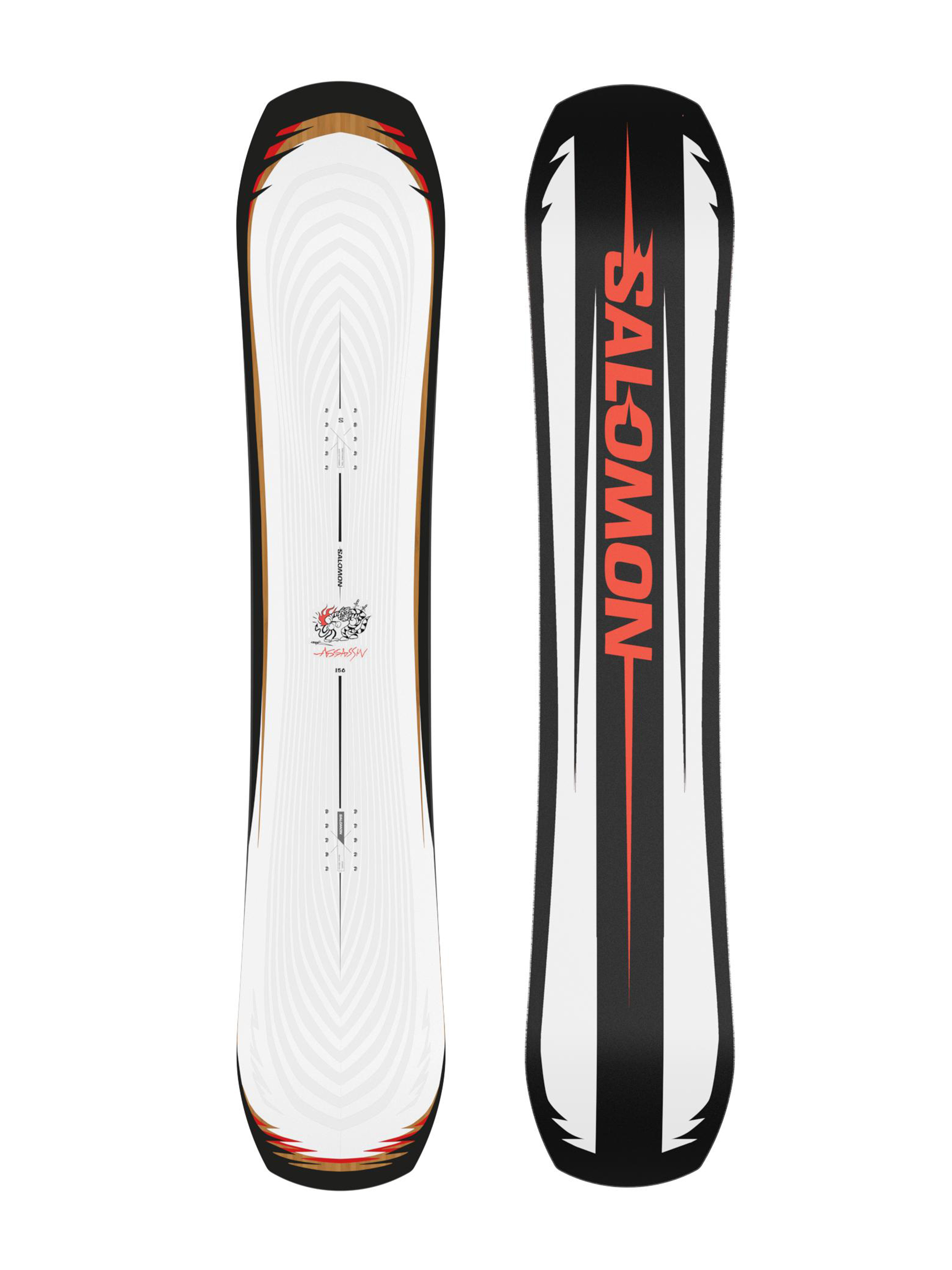 Męska Deska snowboardowa Salomon Assassin (black/red)