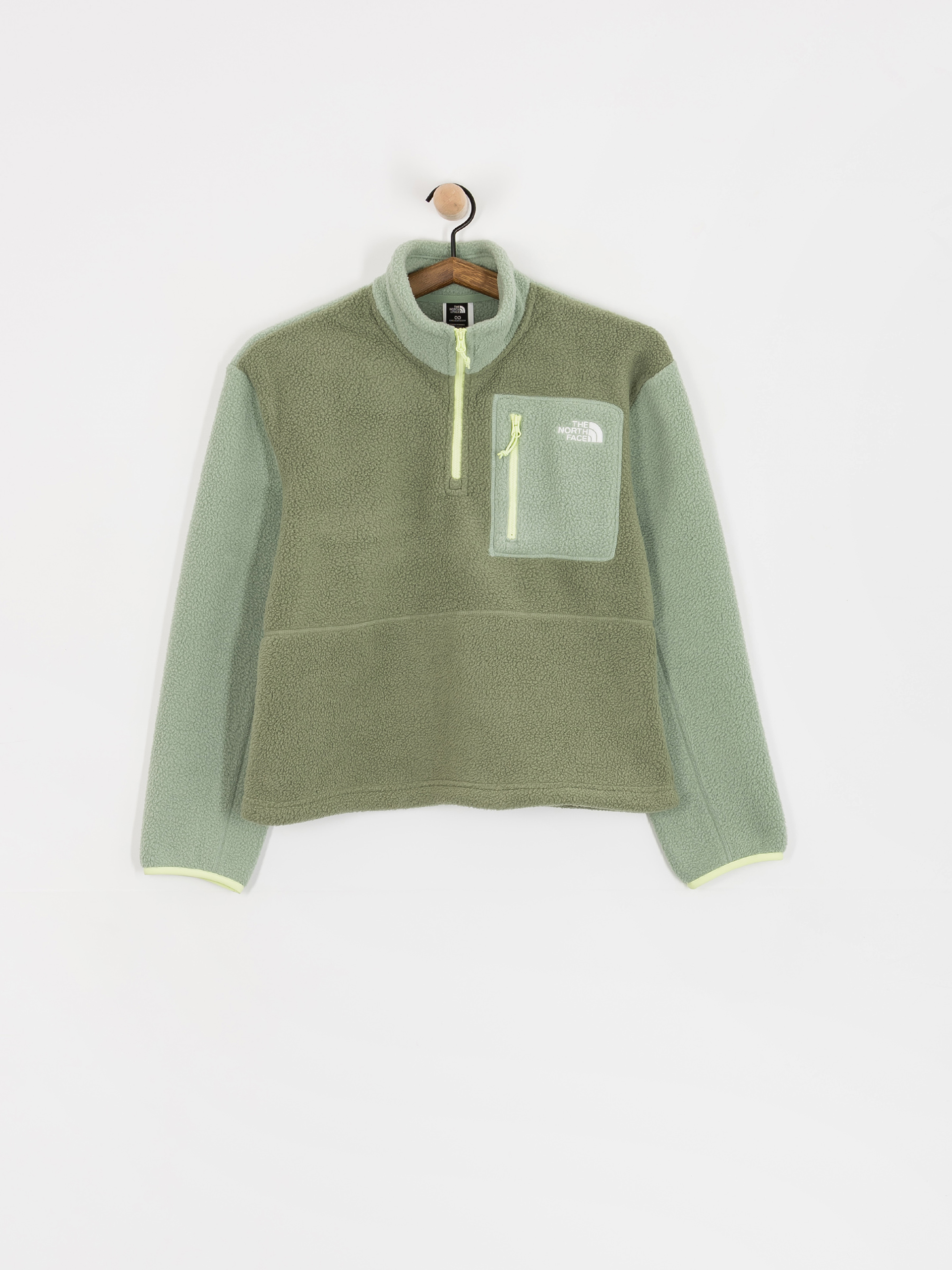 Polar The North Face Yumiori 1/4 Zip (bark mist/slate moss/as)
