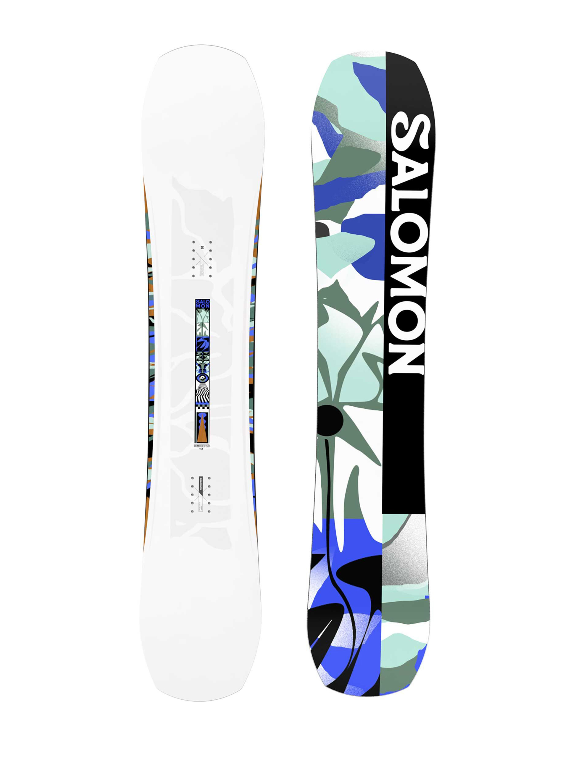 サロモン SALOMON RUMBLE FISH Camber 144 Deska snowboardowa Salomon Rumble Fish Wmn - biały