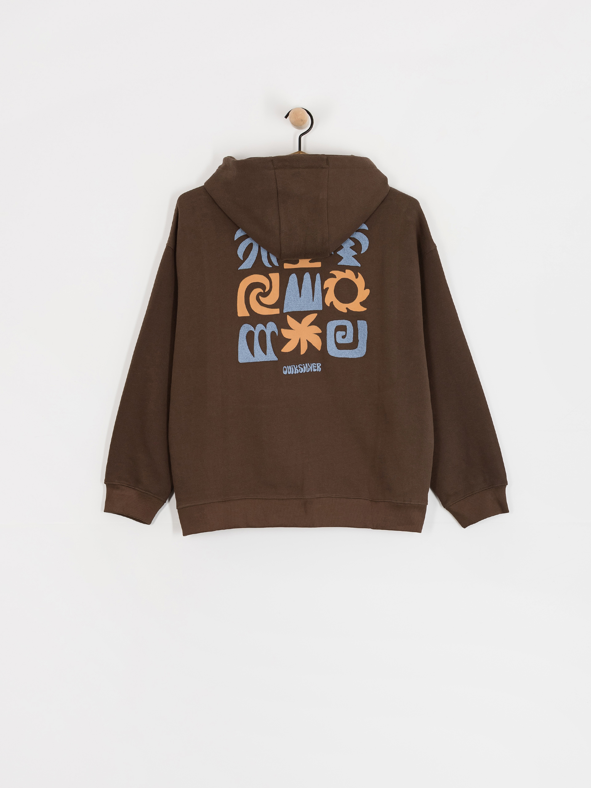 Bluza z kapturem Quiksilver Standard HD Wmn (chocolate brown)