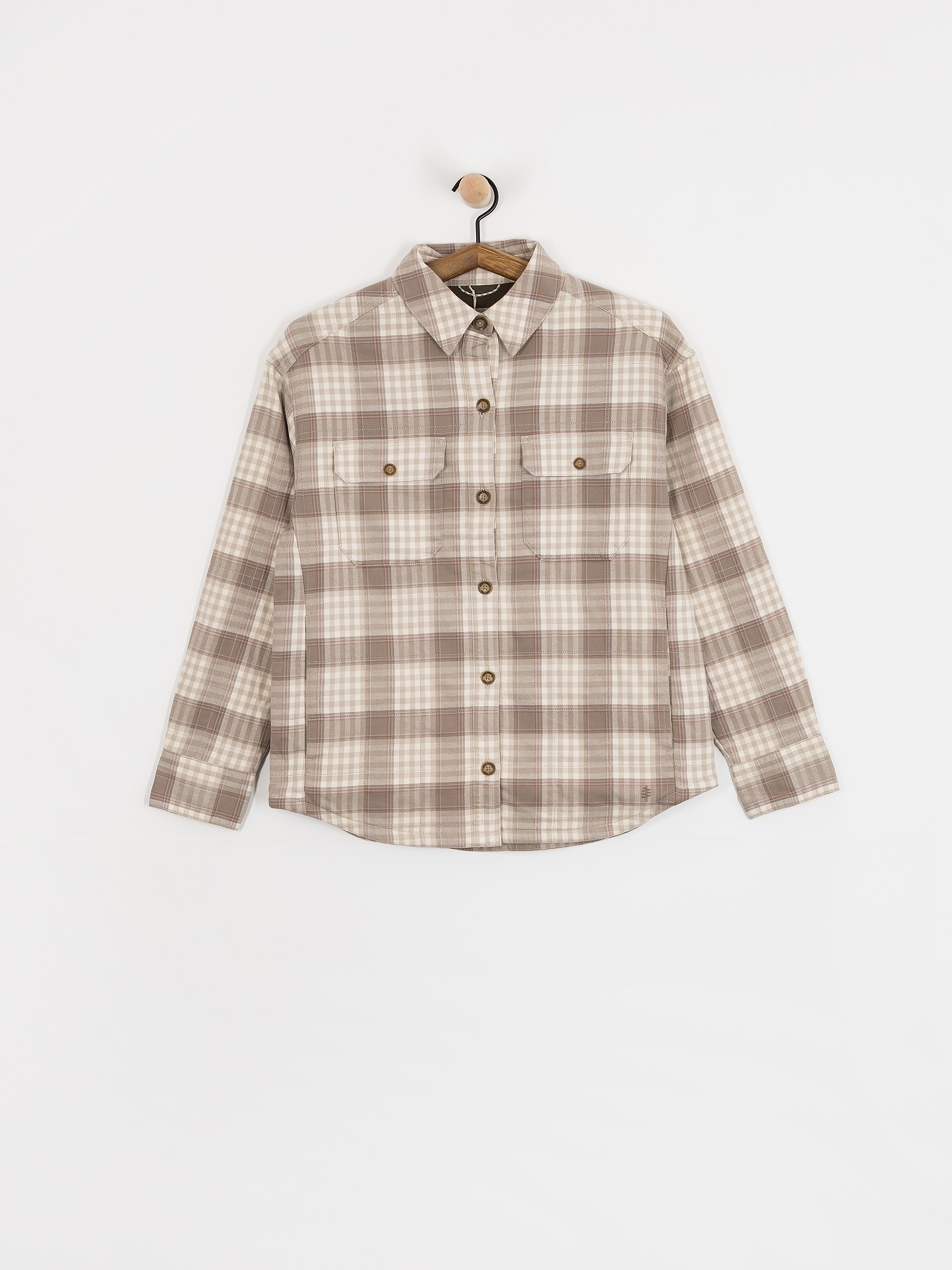 Koszula Royal Robbins Vista Flannel Shacket Wmn (chalk antelope pld)