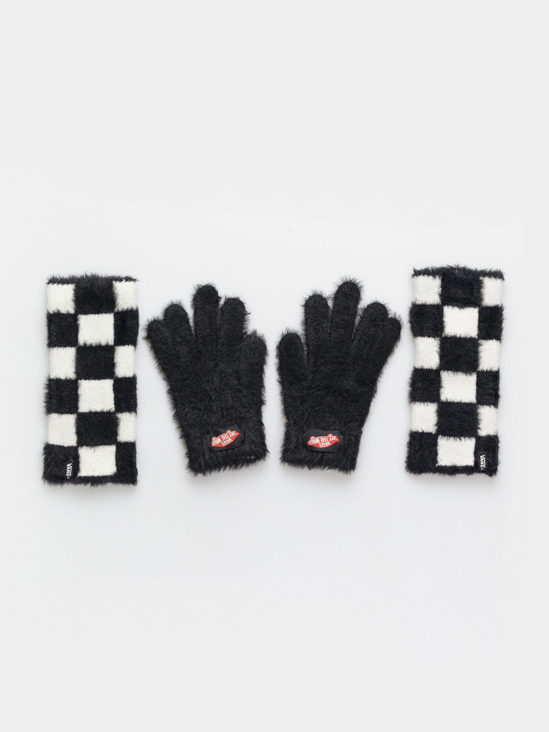 Ru0119kawiczki Vans Off The Wall Twofer (black/white)