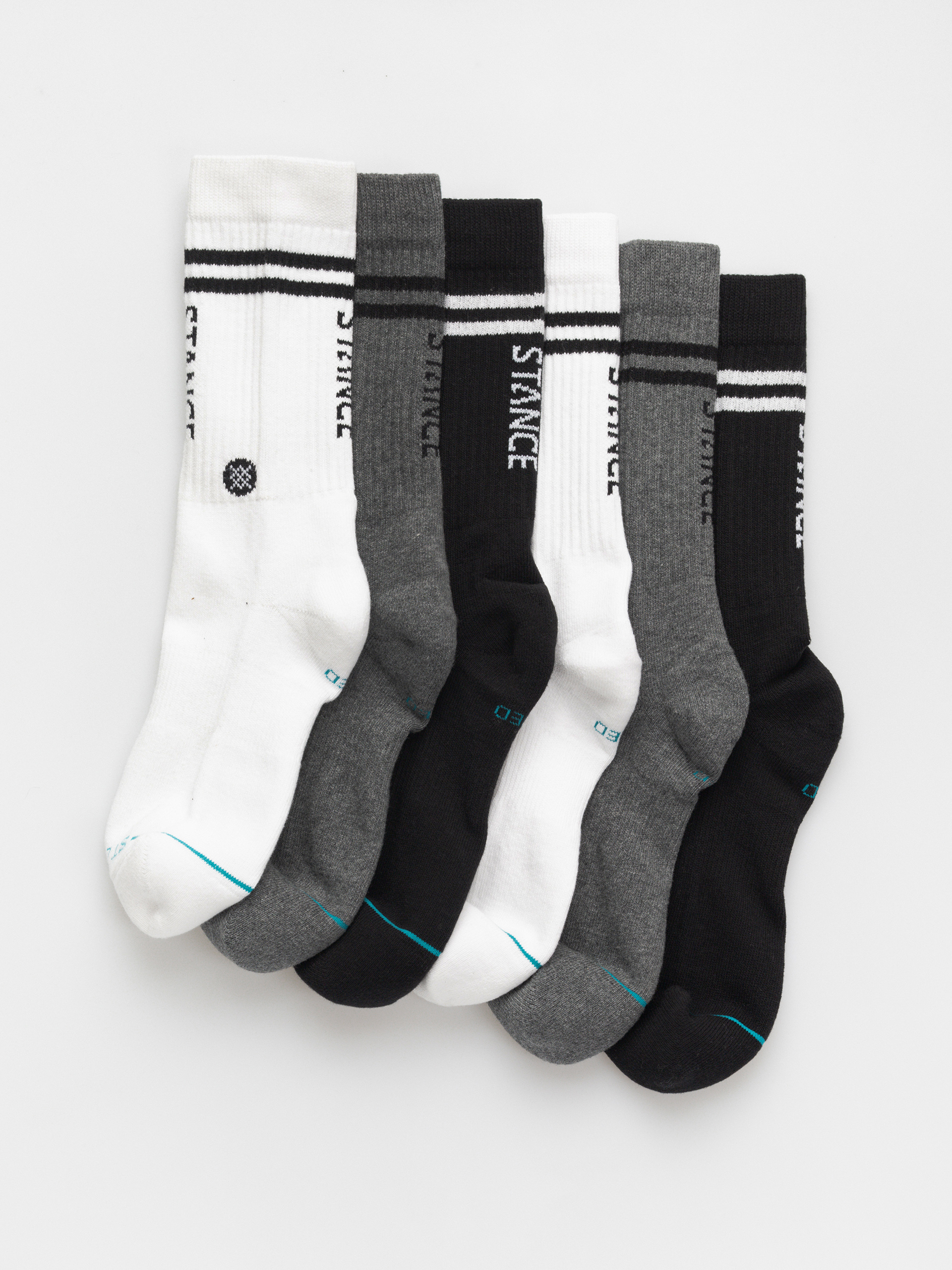 Skarpetki Stance Core 6 Pack Crew (multi)