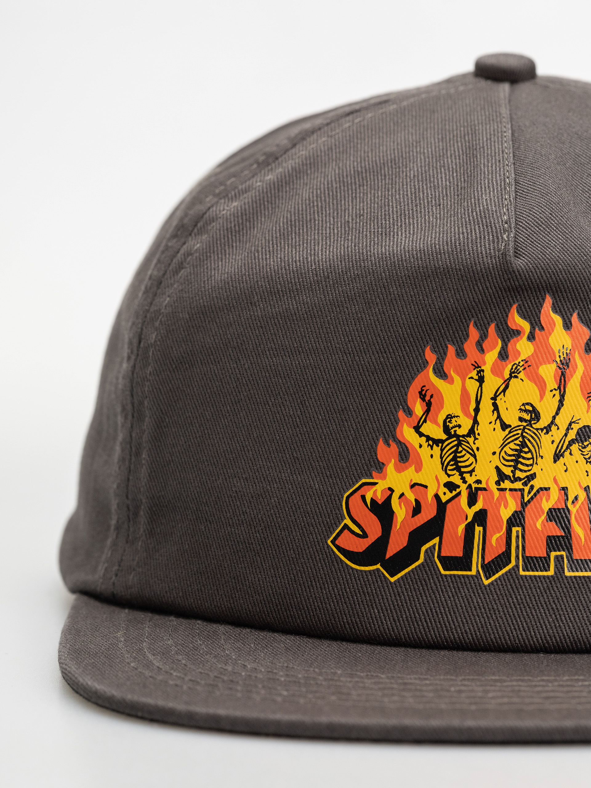Czapka z daszkiem Spitfire Hellfire (charcoal)
