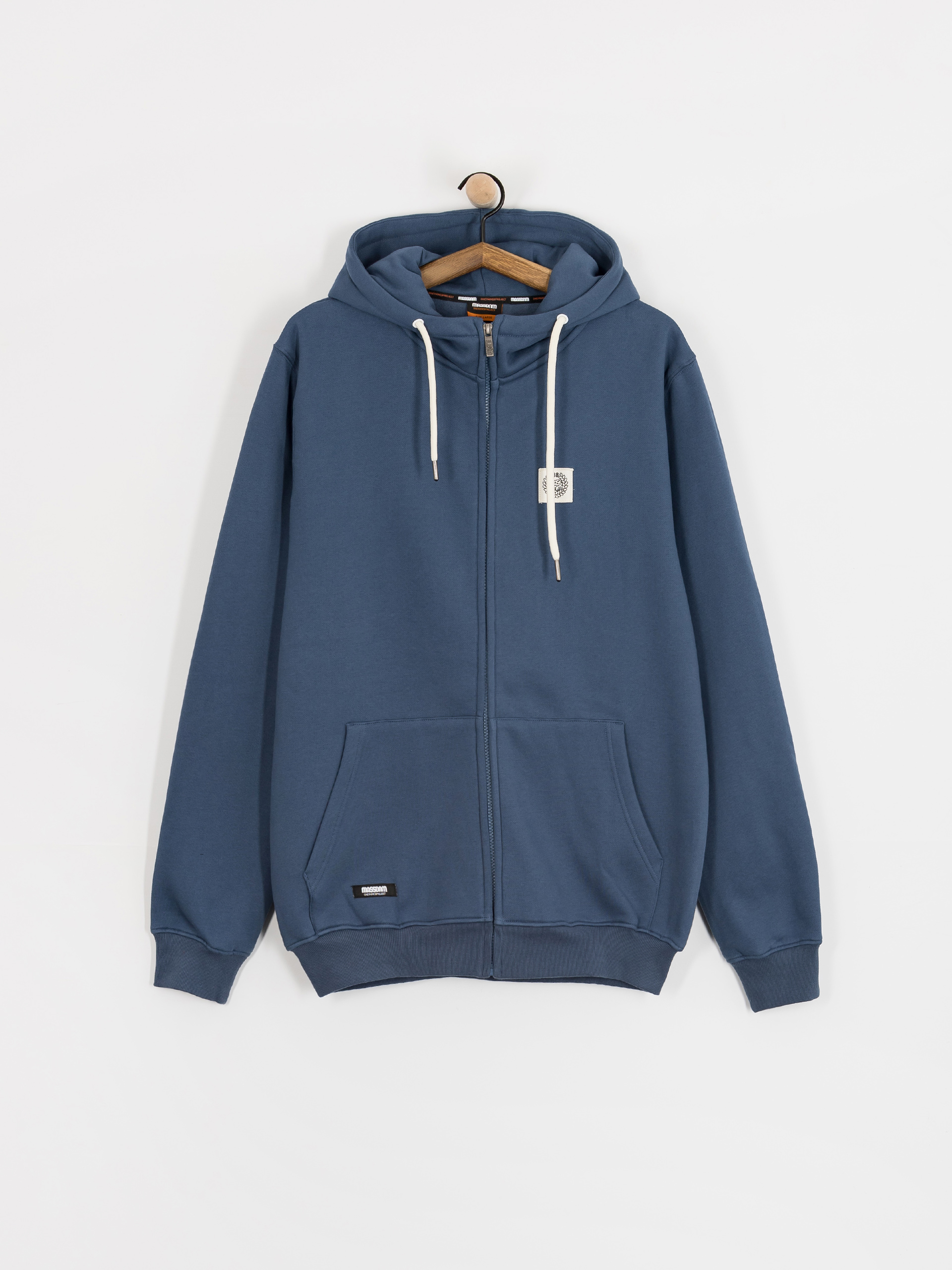 Bluza z kapturem MassDnm Patch HD (steel blue)