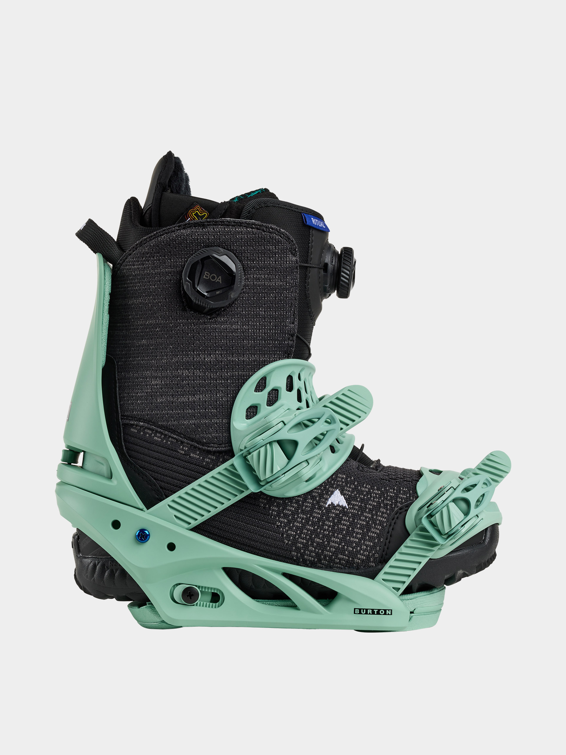 Damskie Wiązania snowboardowe Burton Lexa X Reflex (sage green)