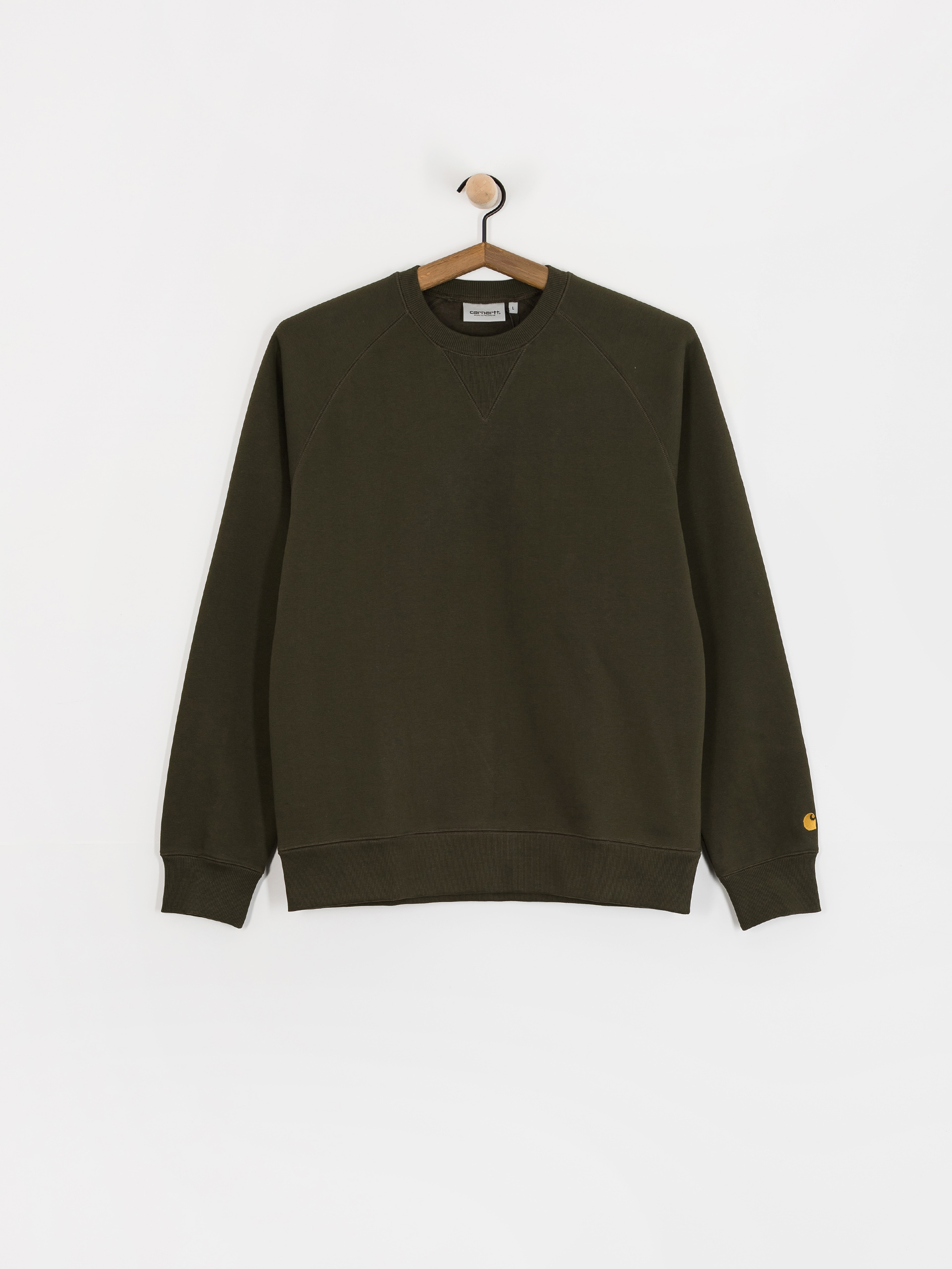 Bluza Carhartt WIP Chase (olive/gold)