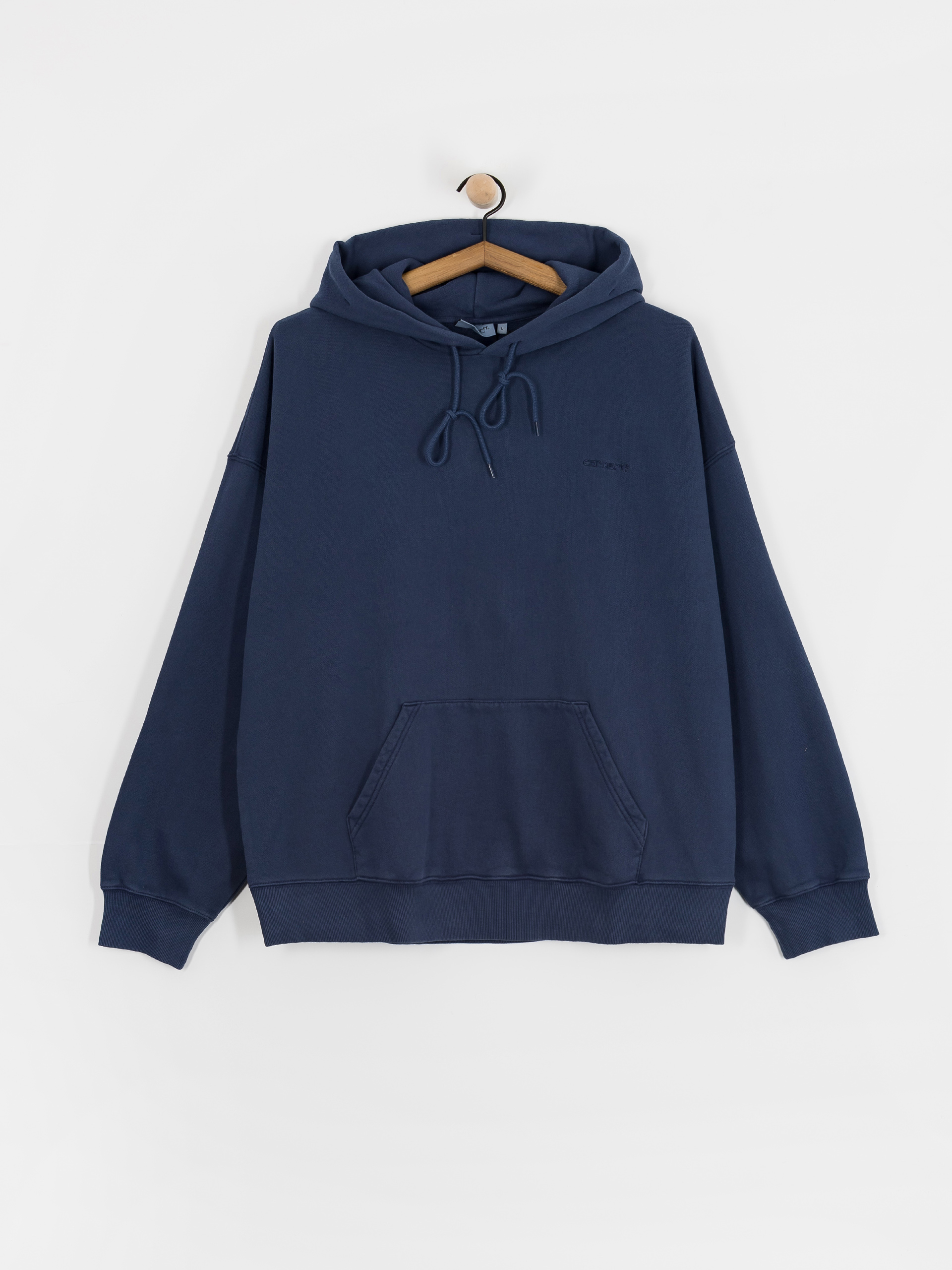 Bluza z kapturem Carhartt WIP Benton HD (jupiter/garment dyed)