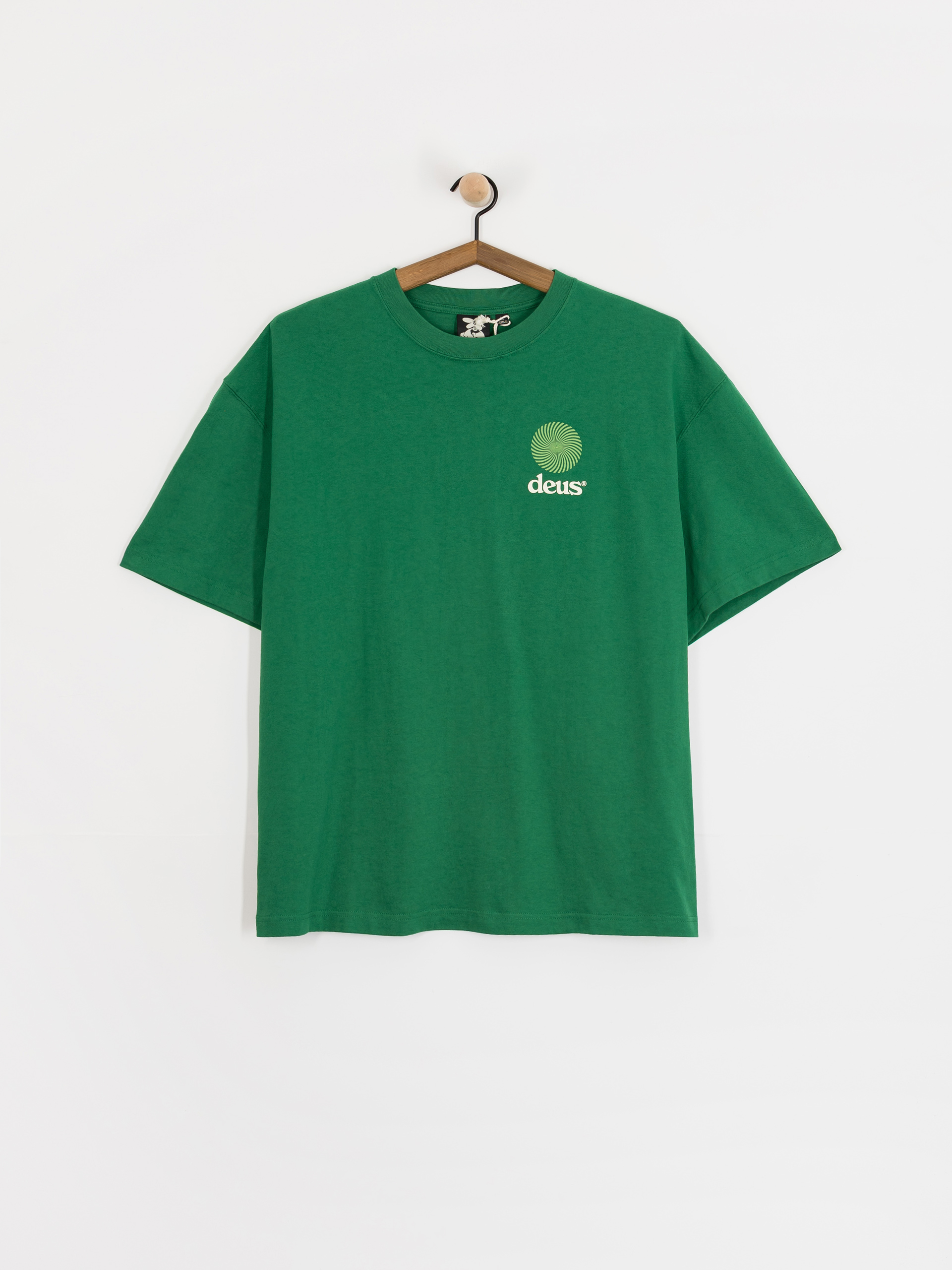 T-shirt Deus Ex Machina Strata (verdant green)