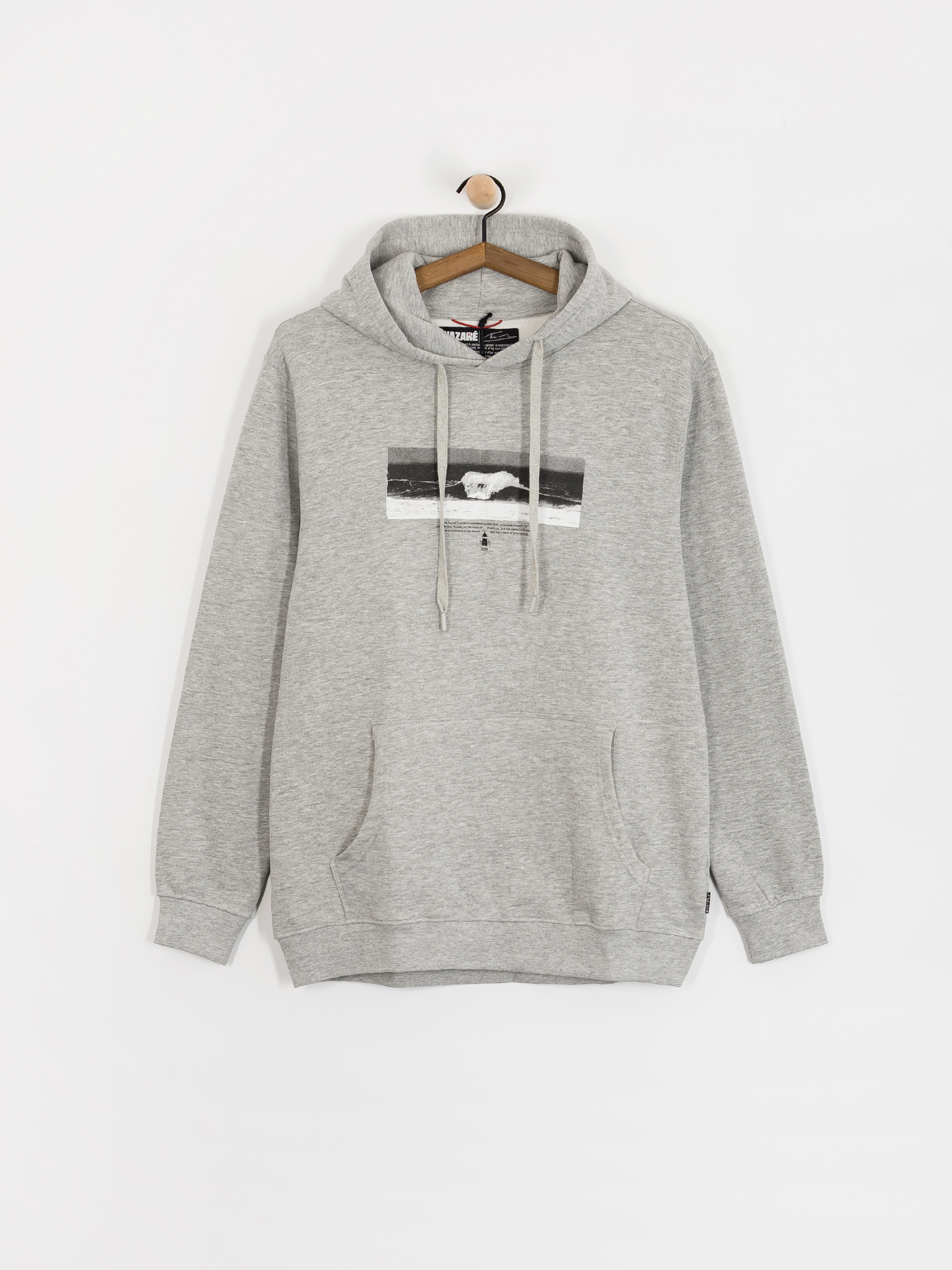 Bluza z kapturem Hurley Nazare Pic HD (grey heather)