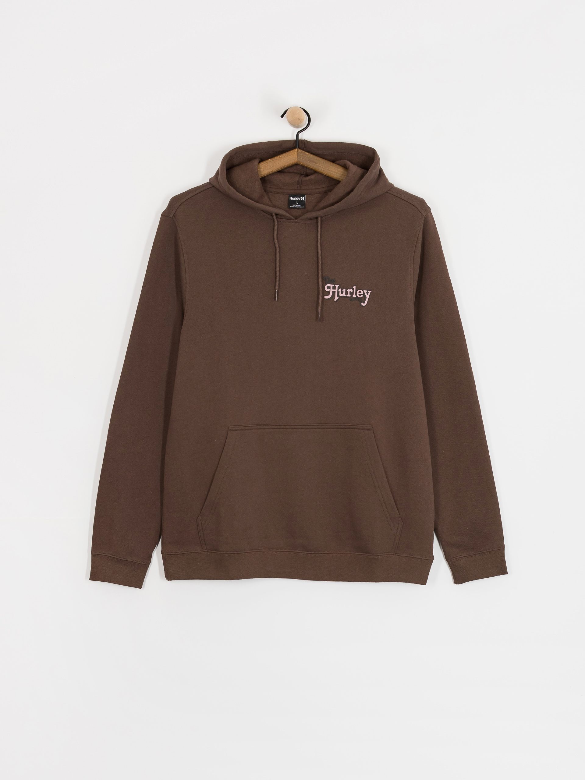 Bluza z kapturem Hurley Makaw HD (espresso)