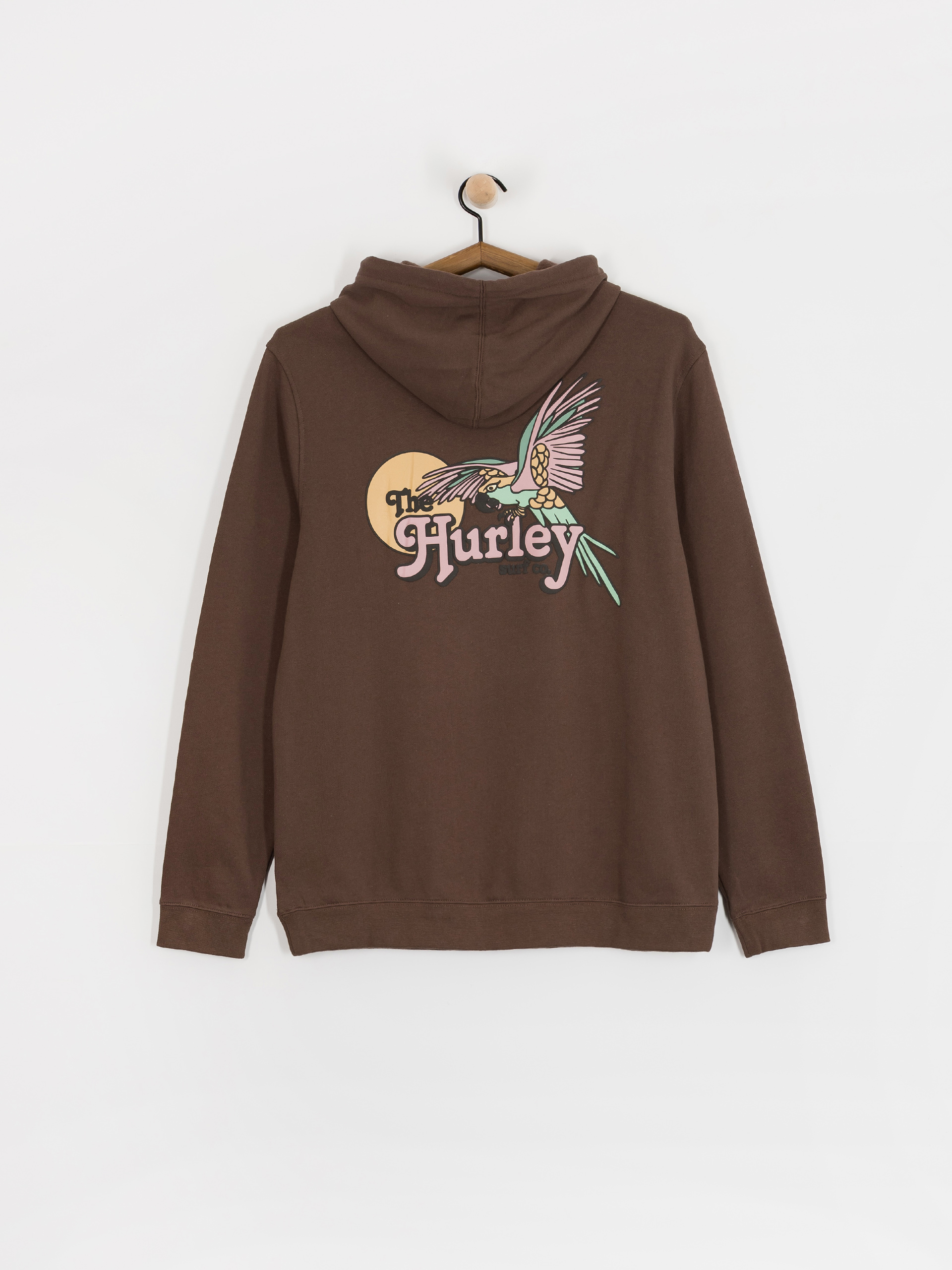 Bluza z kapturem Hurley Makaw HD (espresso)