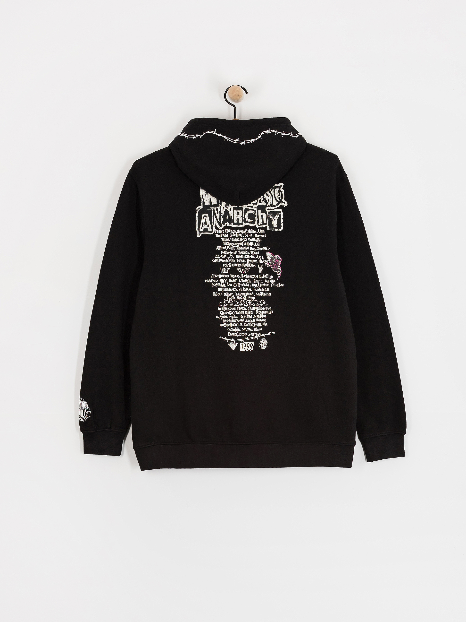 Bluza z kapturem Hurley Wave Anarchy HD