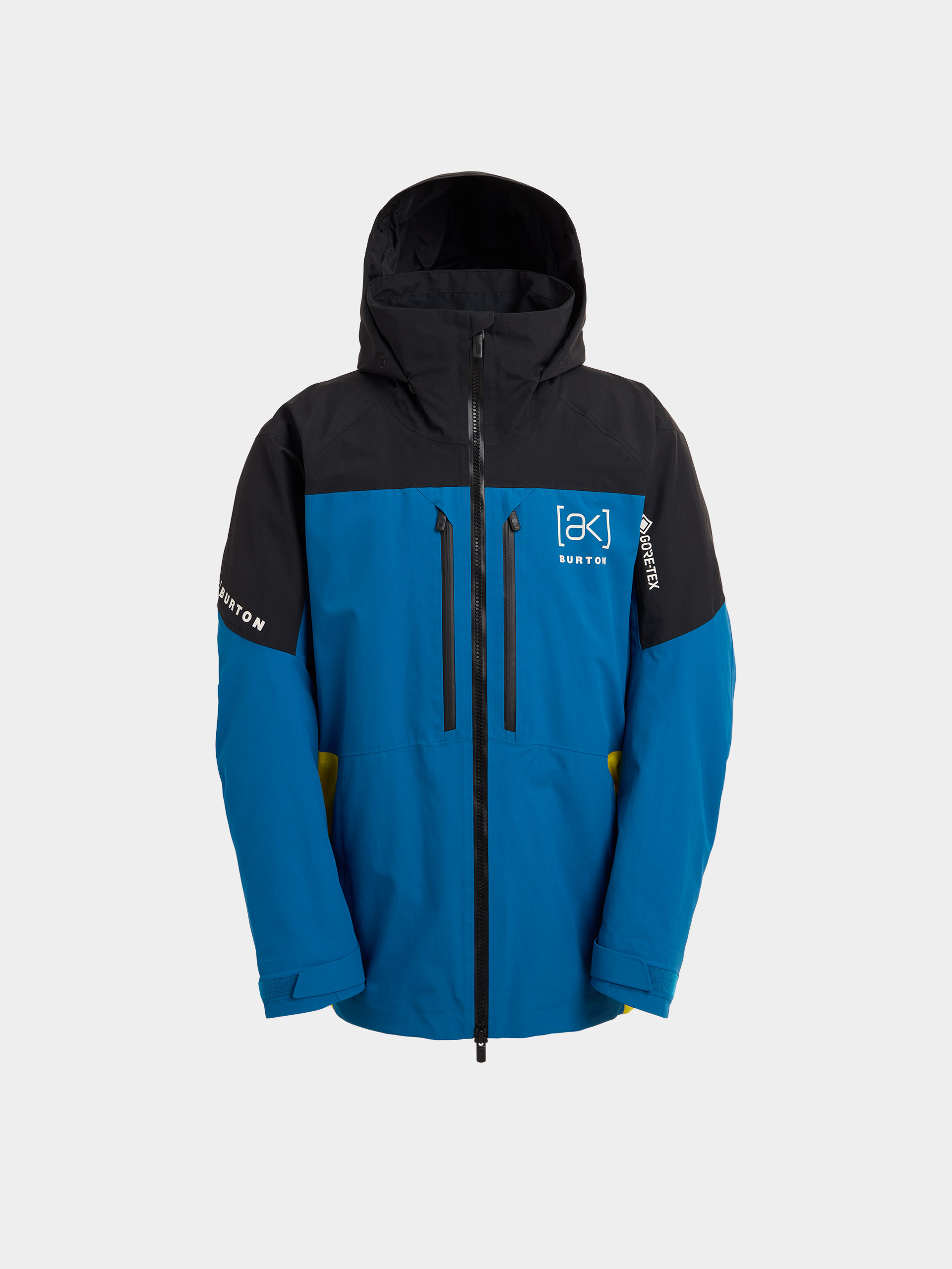 Męska Kurtka snowboardowa Burton Ak Gore Tex Swash 2L (true black/blue teal/atomic yellow)