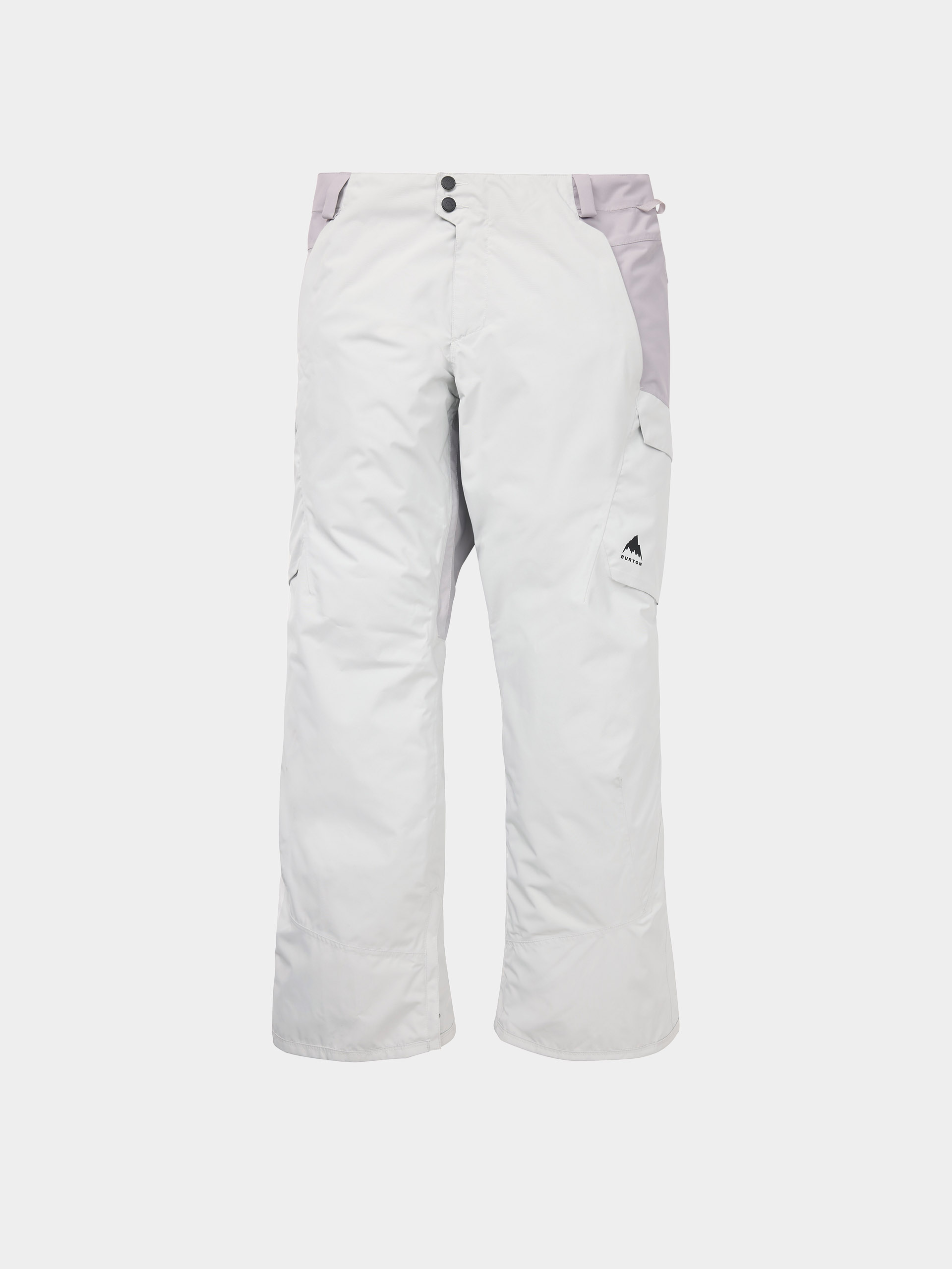 Męskie Spodnie snowboardowe Burton Reserve 2L Insulated (gray cloud/washed lavender)