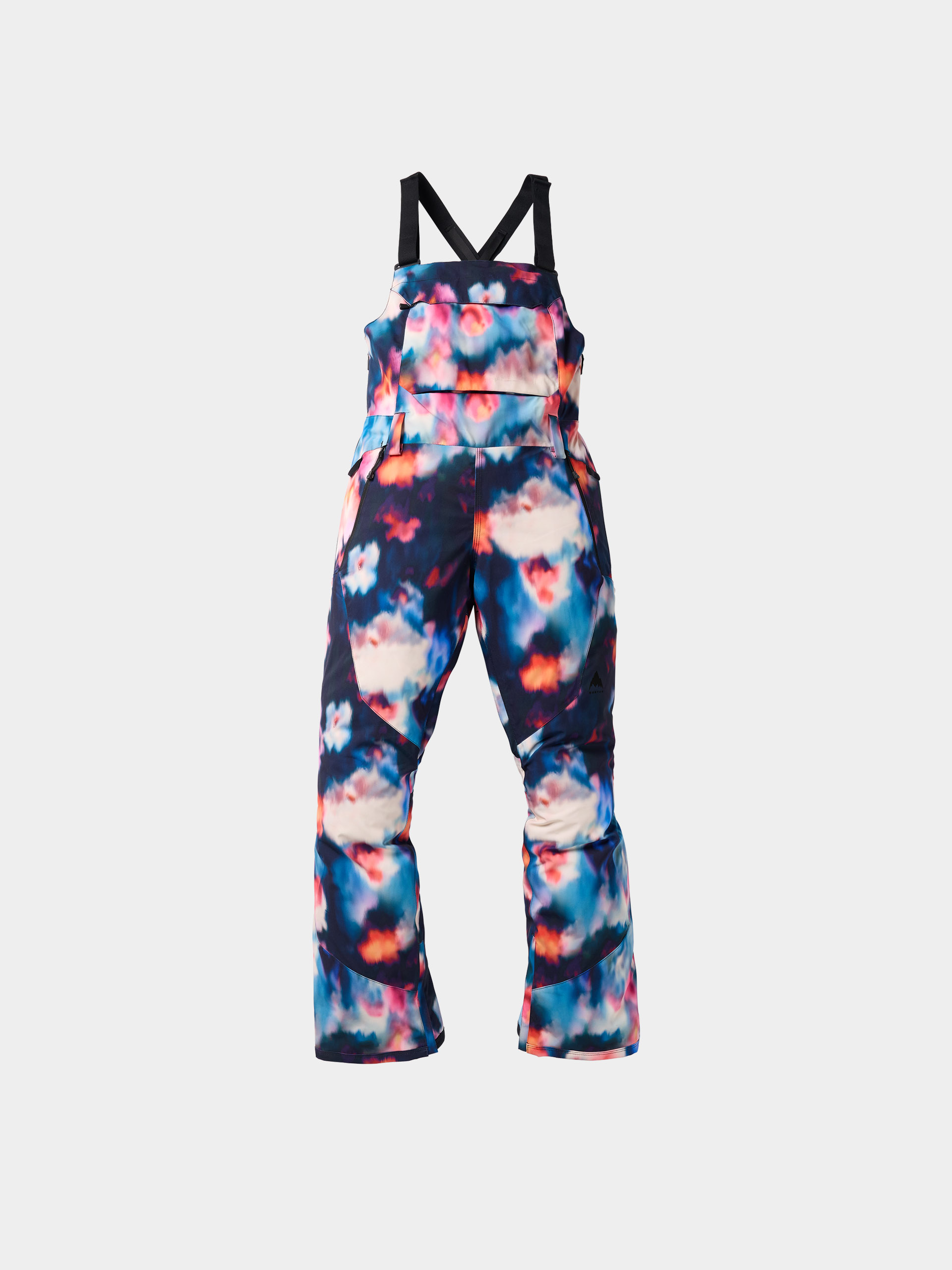 Spodnie snowboardowe Burton Reserve 2L Stretch Bibs Wmn (floral blur)