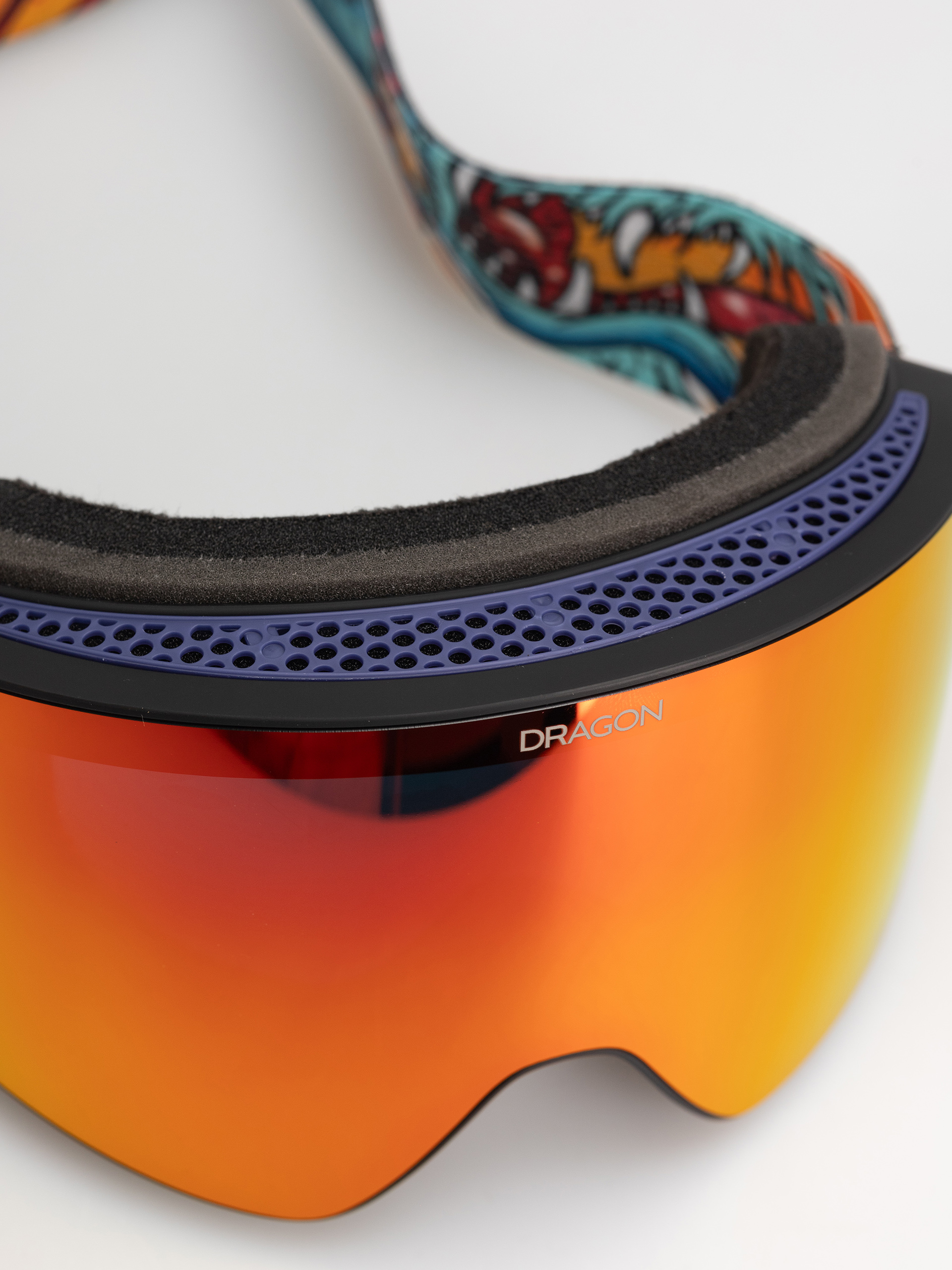 Gogle Dragon PXV (rattled/lumalens red ion+lumalens amber)