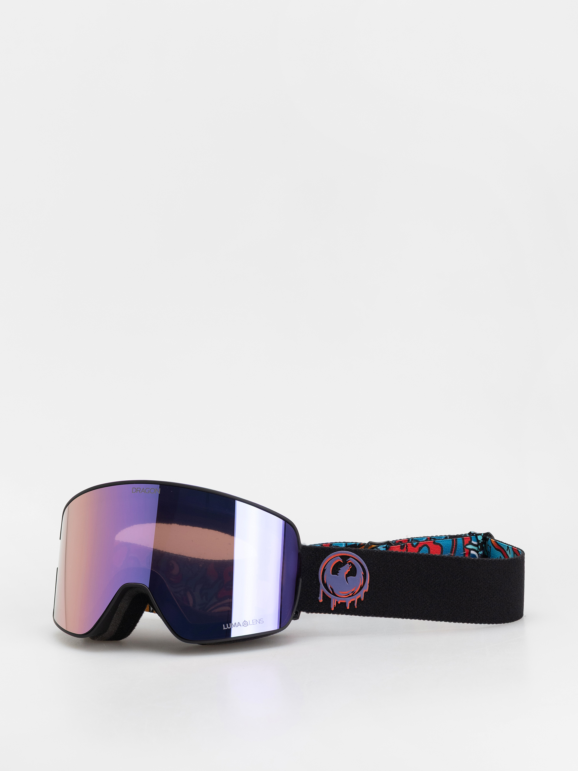 Gogle Dragon NFX2 (rattled/lumalens purple ion+lumalens violet)