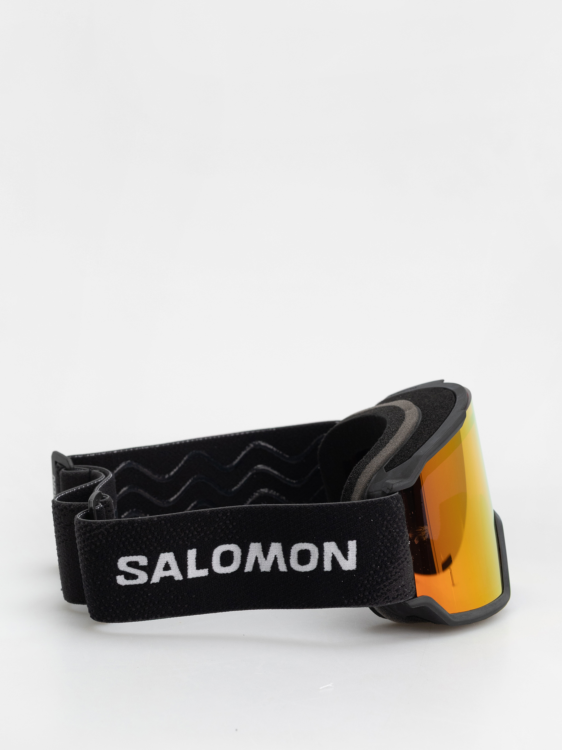 Gogle Salomon S/View 3 (black/mid red)