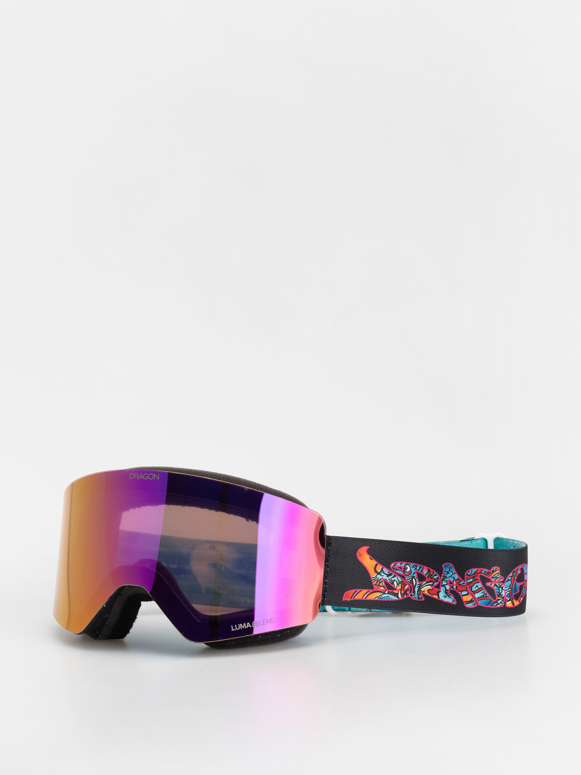 Gogle Dragon R1 OTG (rattlecan/lumalens purple ion+lumalens amber)