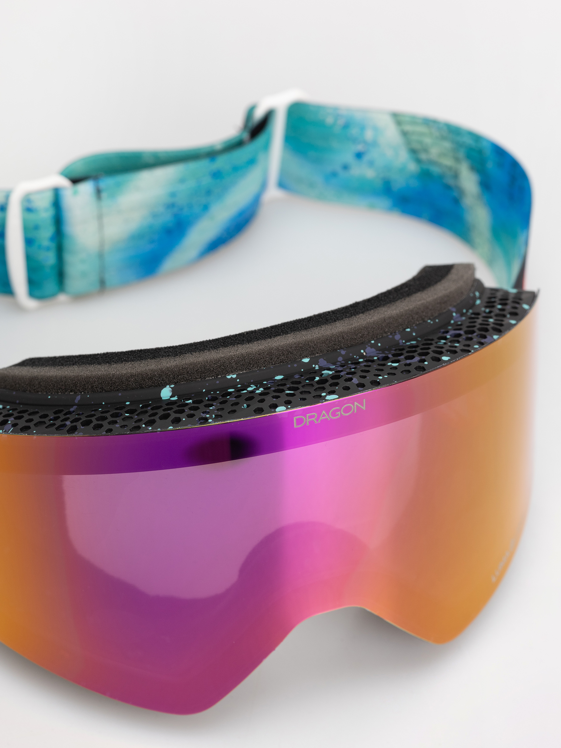 Gogle Dragon R1 OTG (rattlecan/lumalens purple ion+lumalens amber)