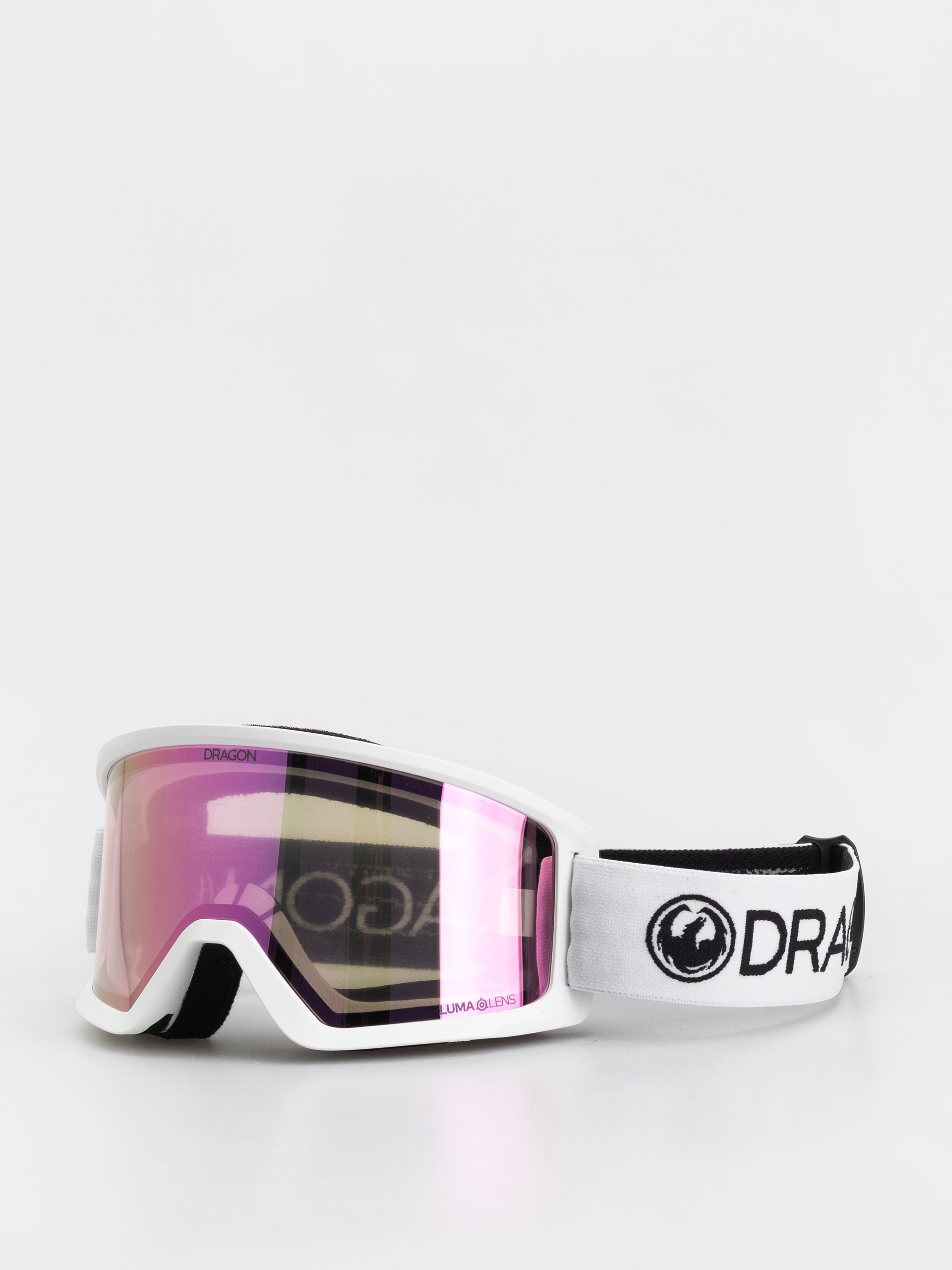 Gogle Dragon DX3 OTG (white/lumalens pink ion)