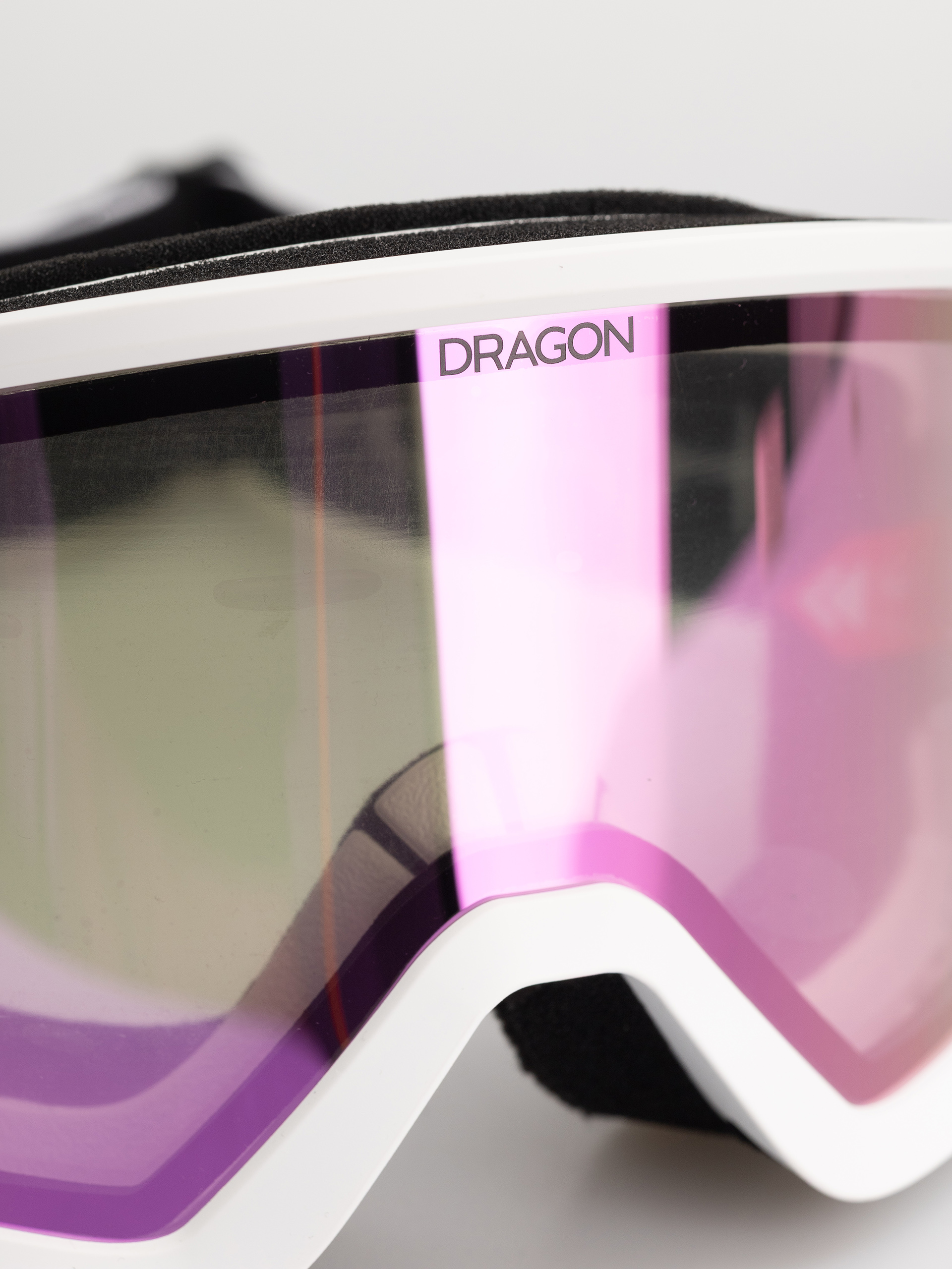 Gogle Dragon DX3 OTG (white/lumalens pink ion)
