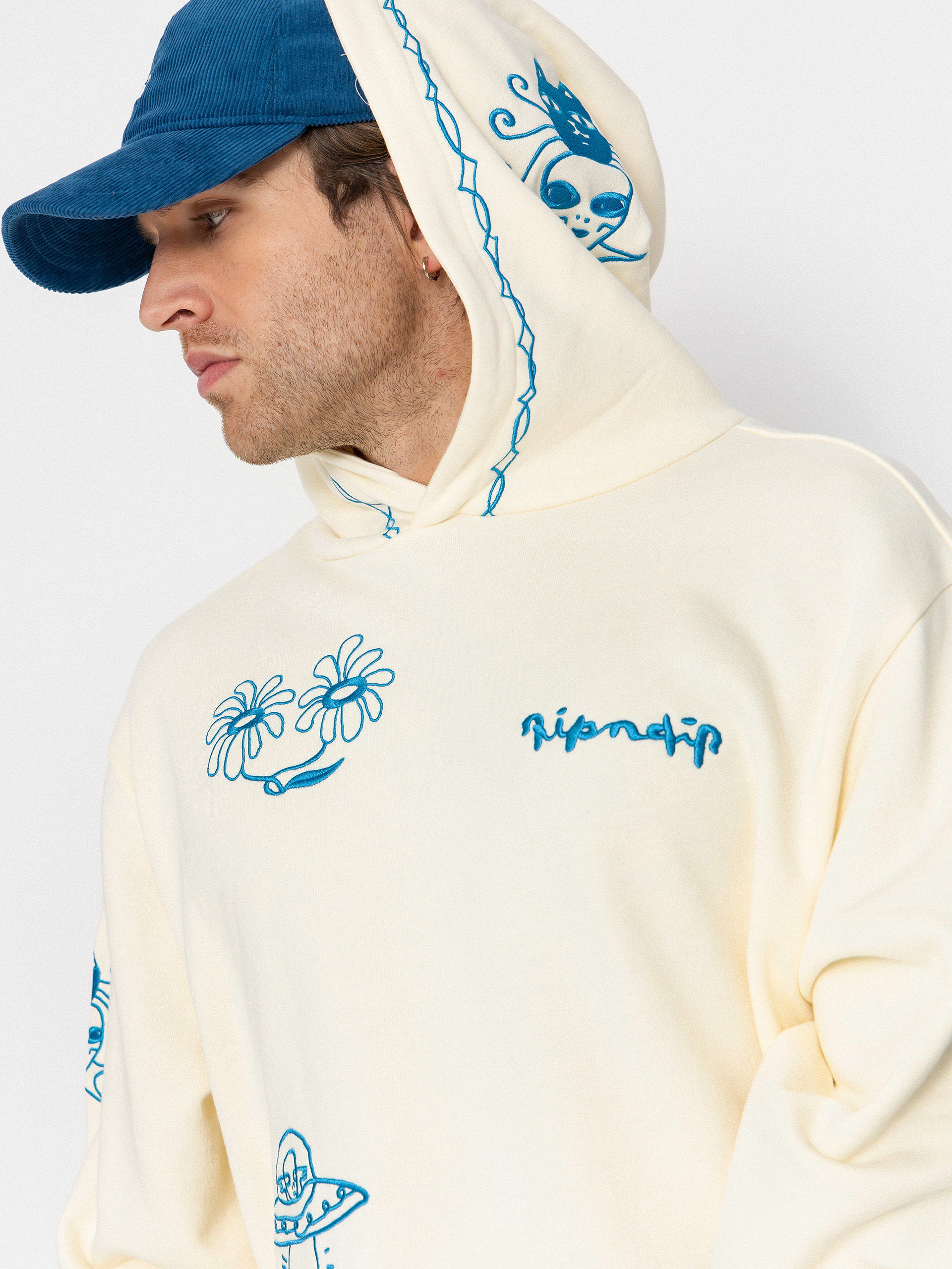 Bluza z kapturem RipNDip Blonded HD (off white)