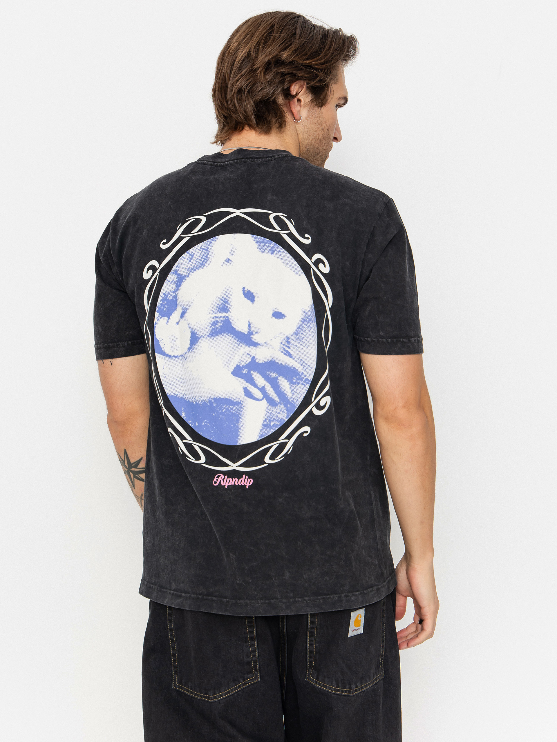 T-shirt RipNDip Memories (black vintage wash)
