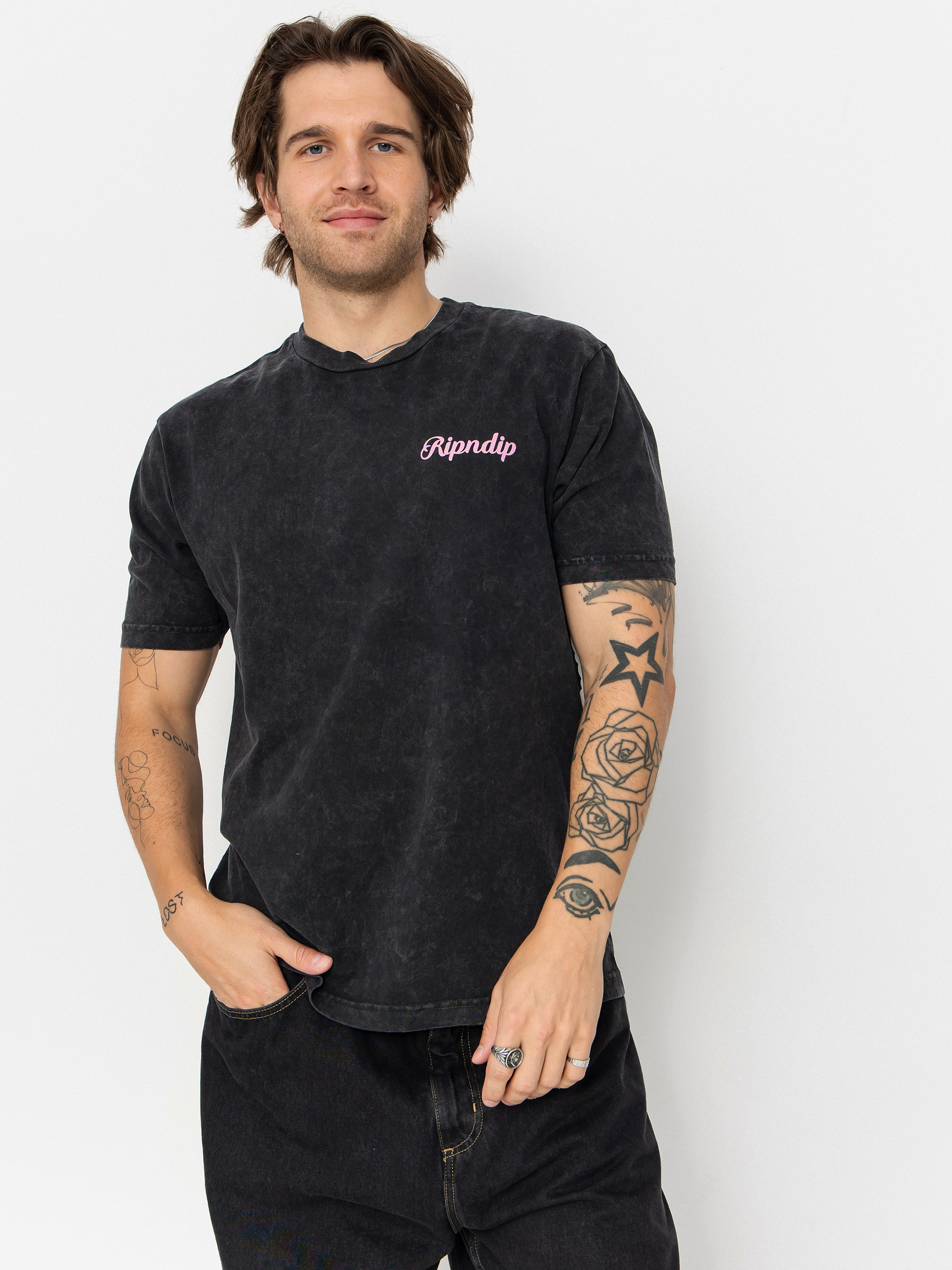 T-shirt RipNDip Memories (black vintage wash)