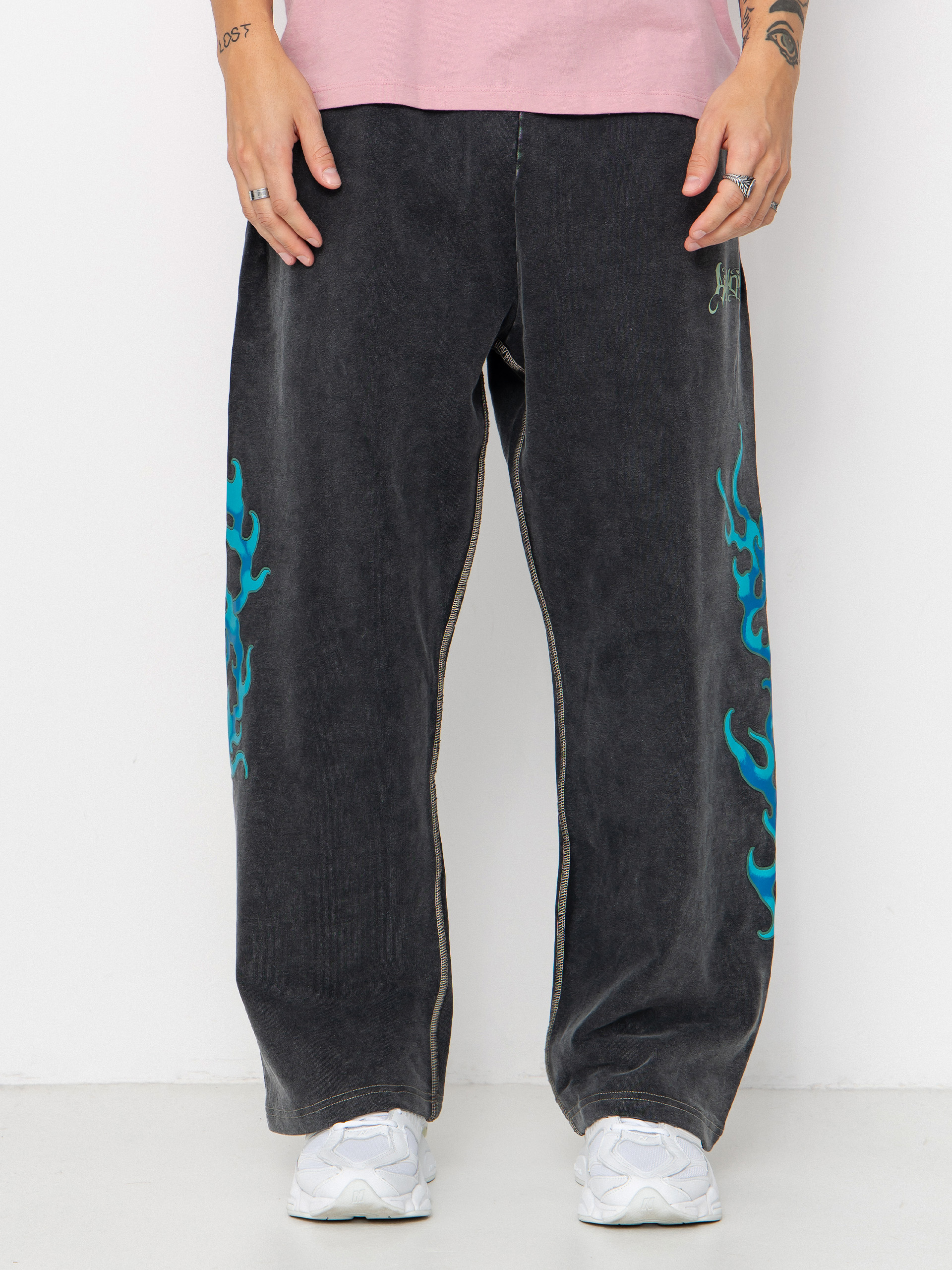 Spodnie RipNDip Squabble Up Sweat (black vintage wash)