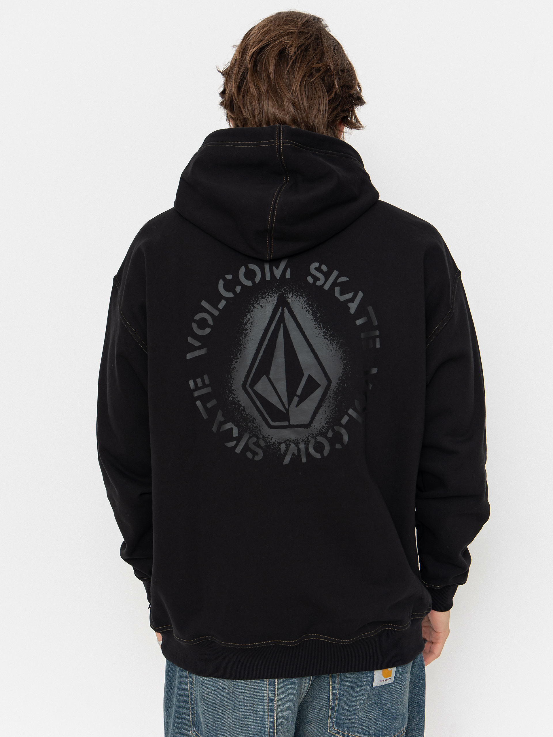 Bluza z kapturem Volcom Skidder HD (black)