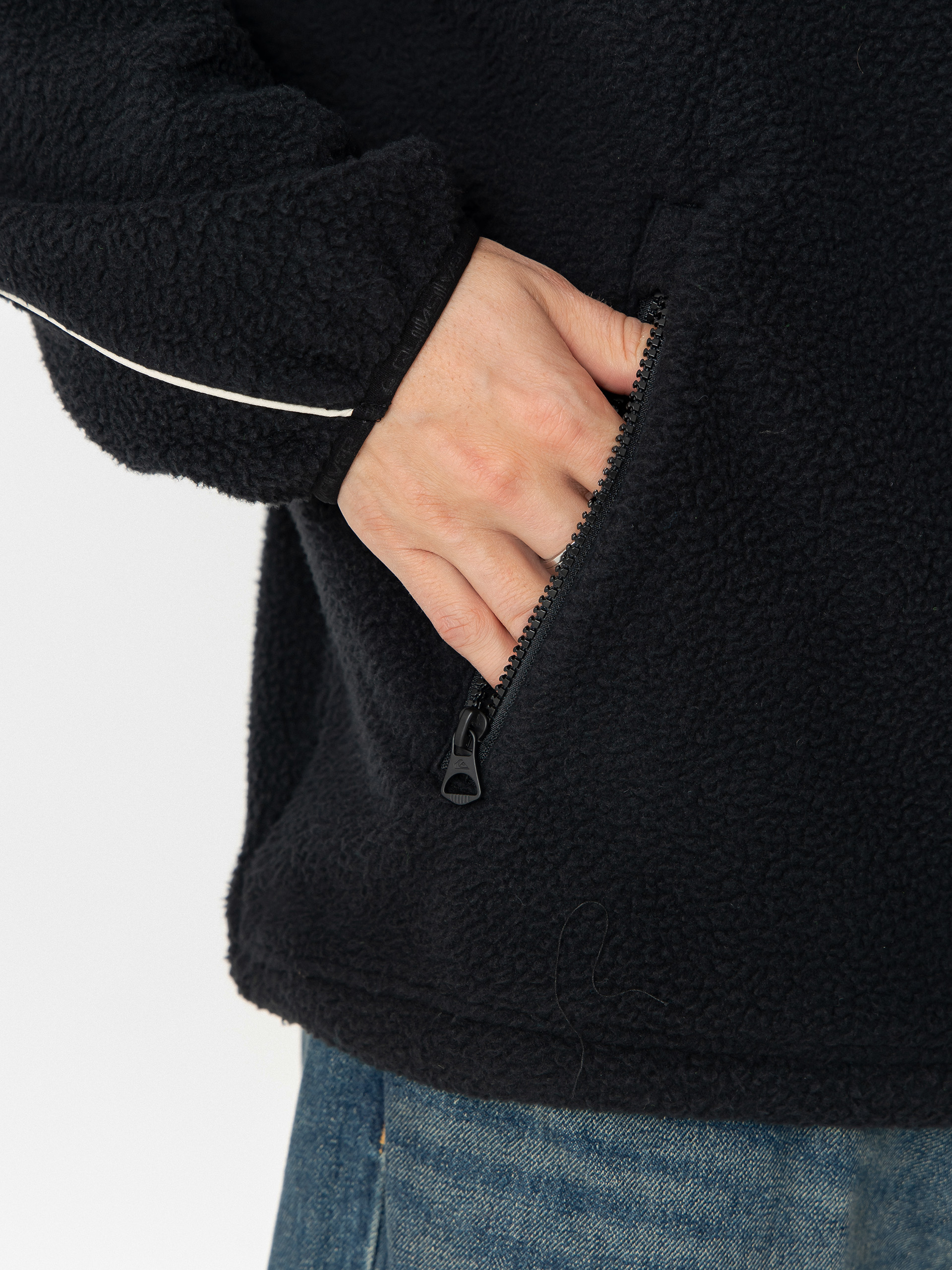 Męski Polar Quiksilver Omni Sherpa HZ (black)